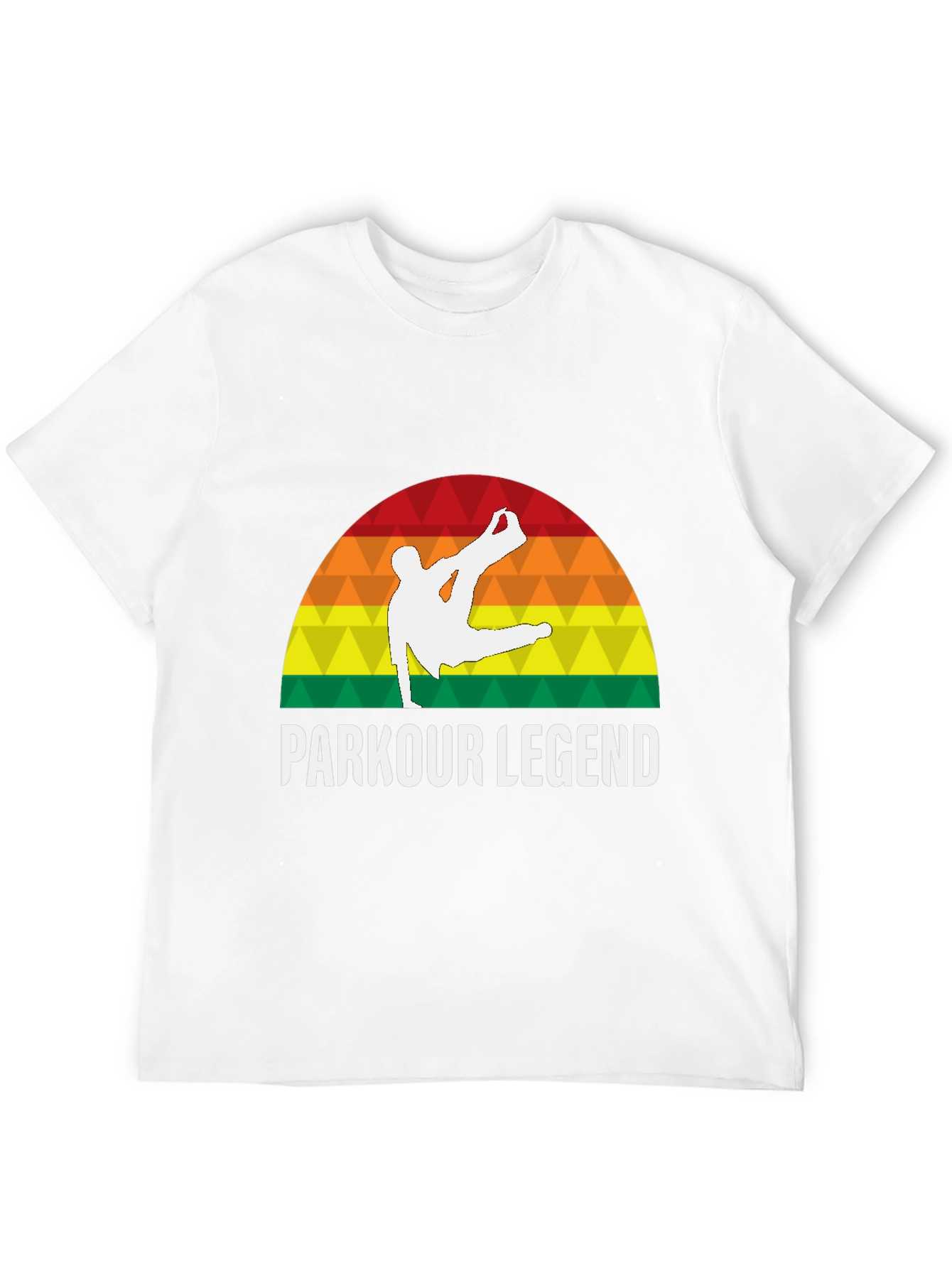 Parkour Legend T-Shirt - Retro Athlete Tee