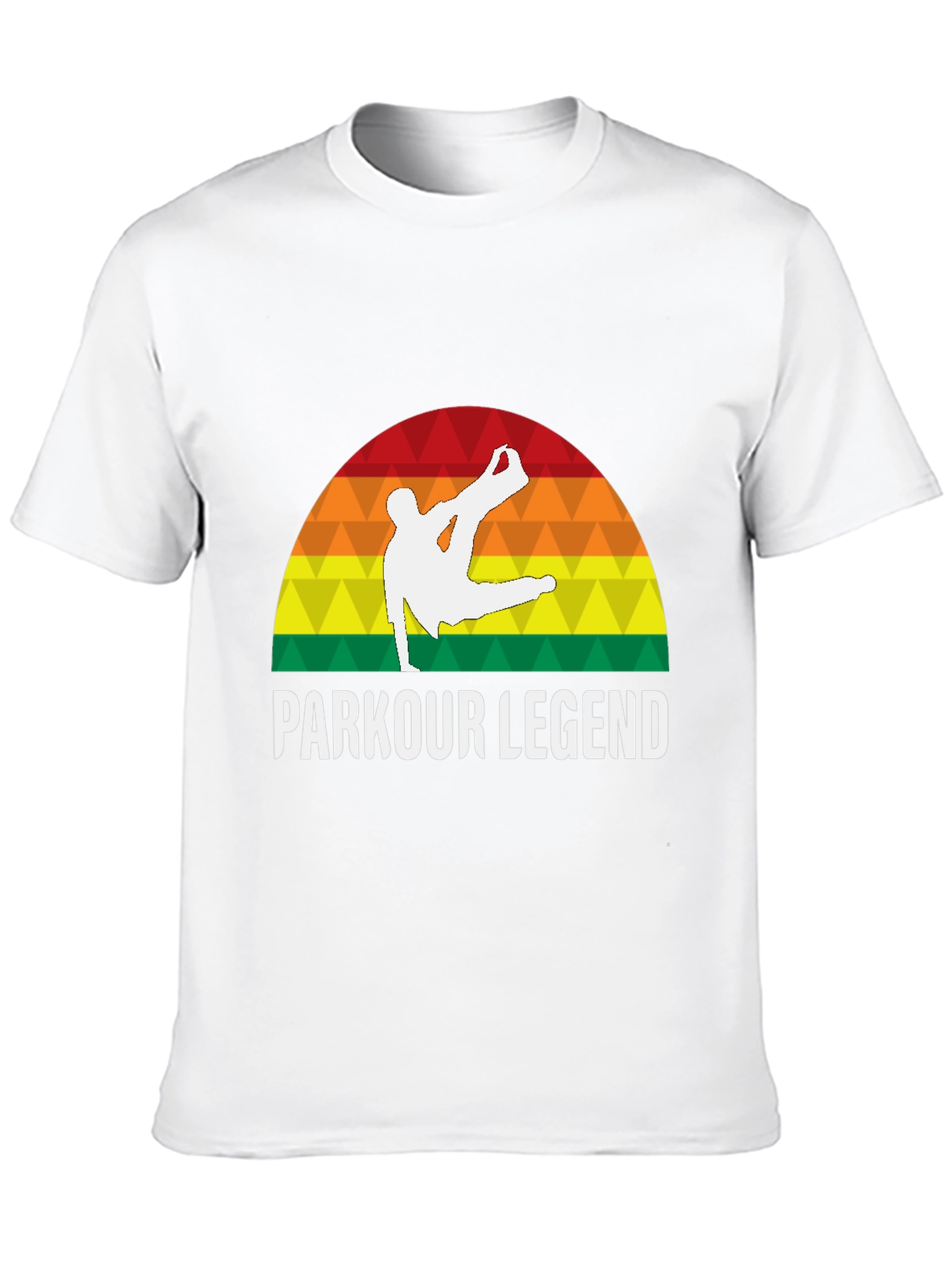 Parkour Legend T-Shirt - Retro Athlete Tee
