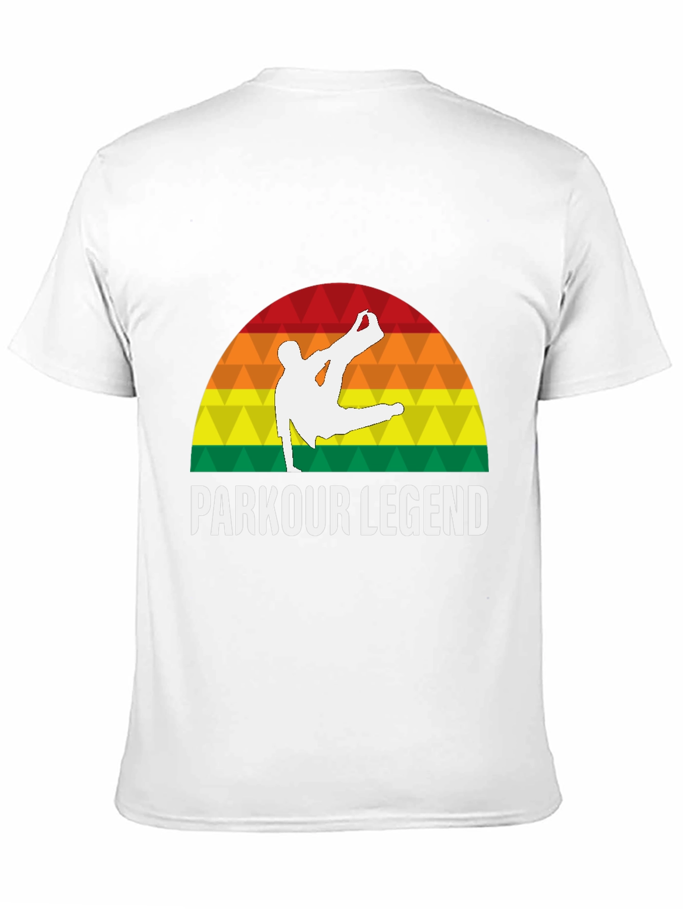 Parkour Legend T-Shirt - Retro Athlete Tee