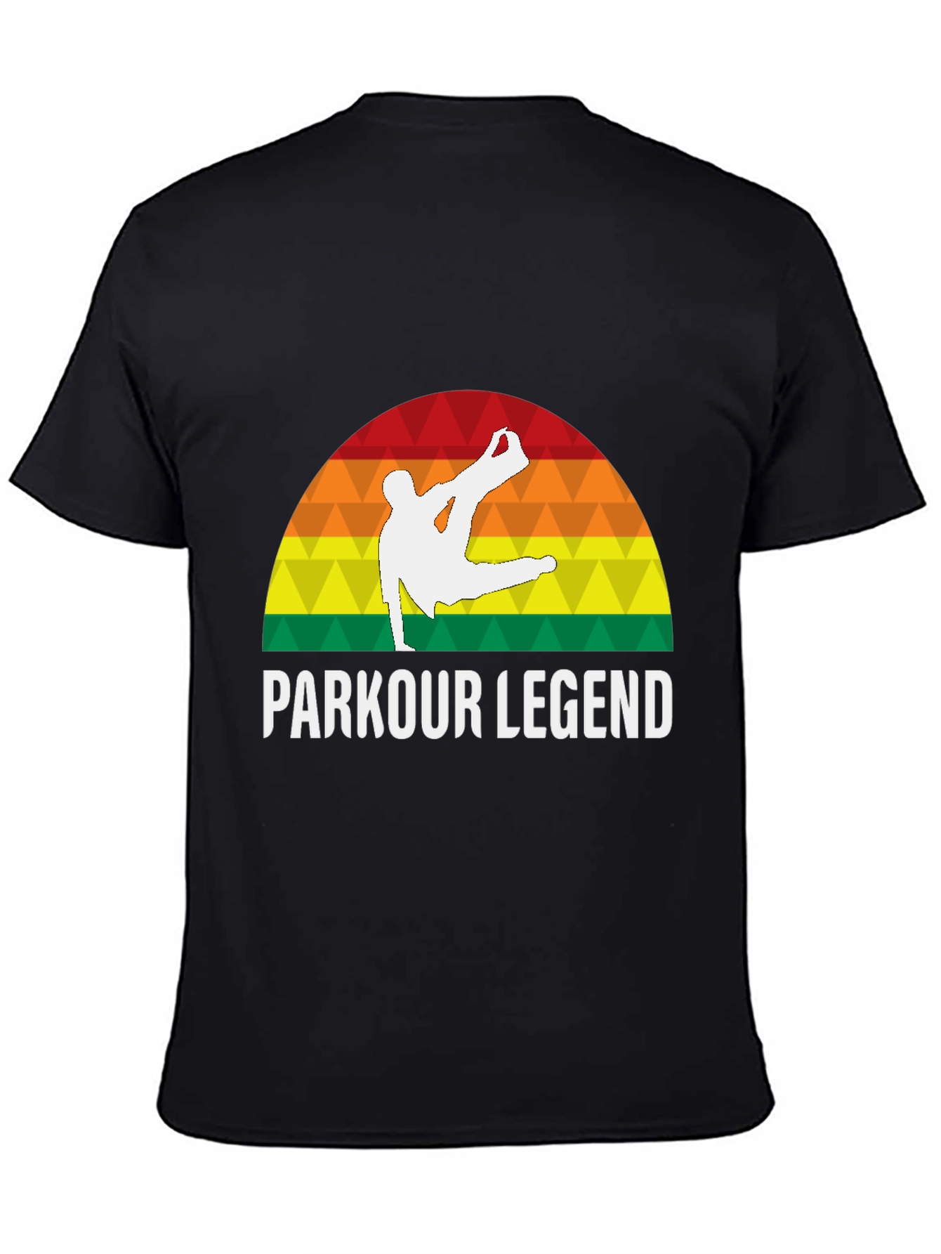 Parkour Legend T-Shirt - Retro Athlete Tee