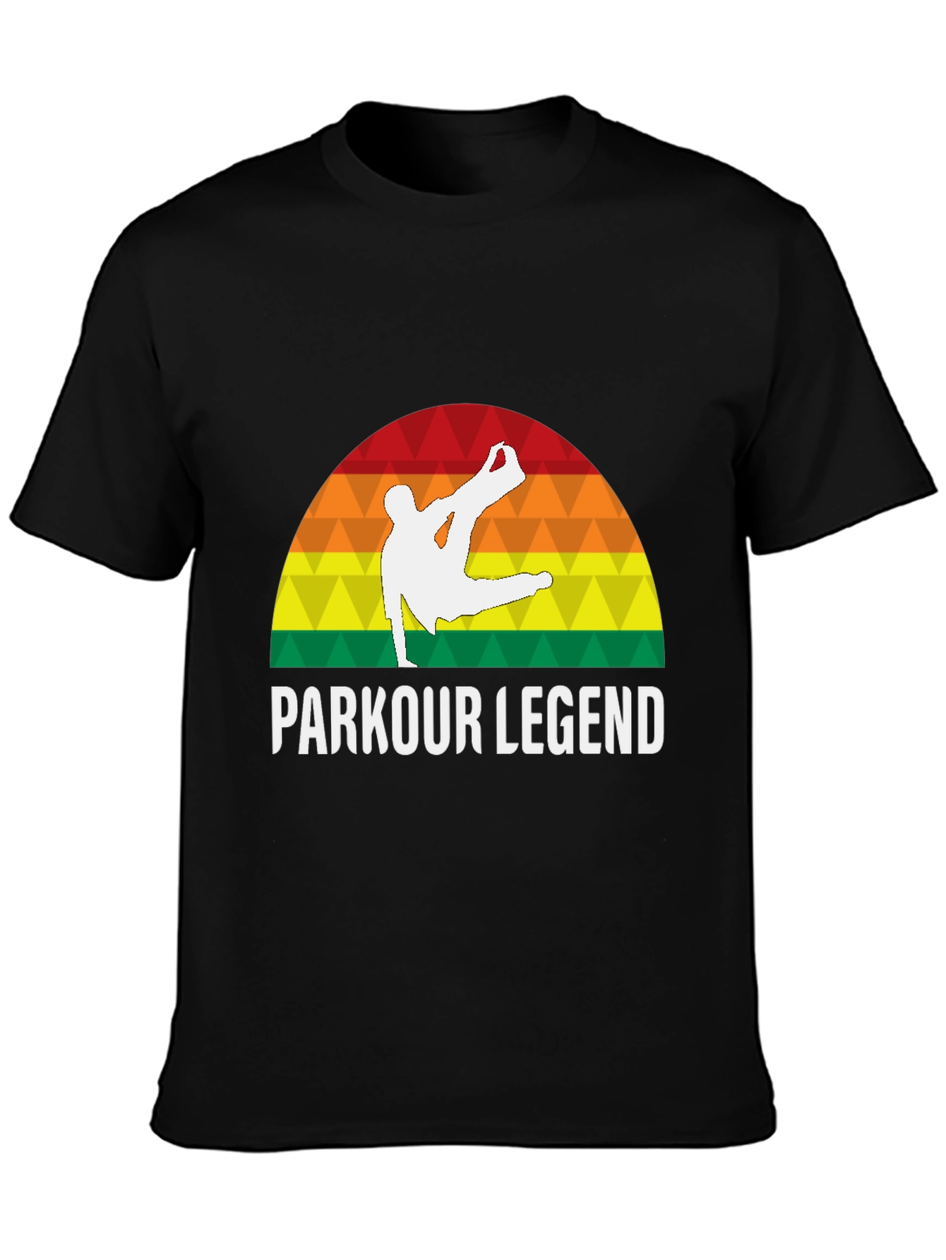 Parkour Legend T-Shirt - Retro Athlete Tee