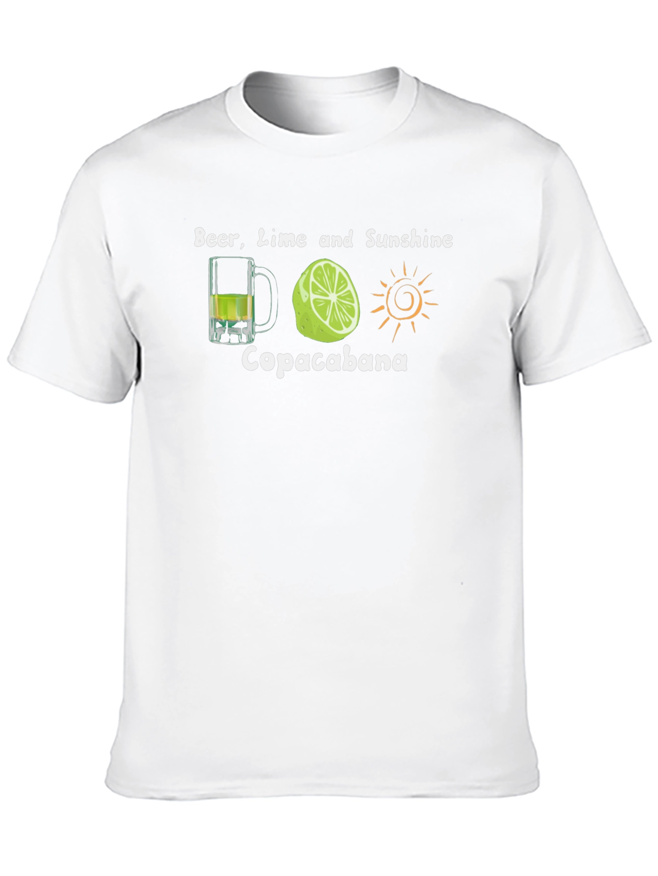 Beer Lime Sunshine Copacabana T-Shirt