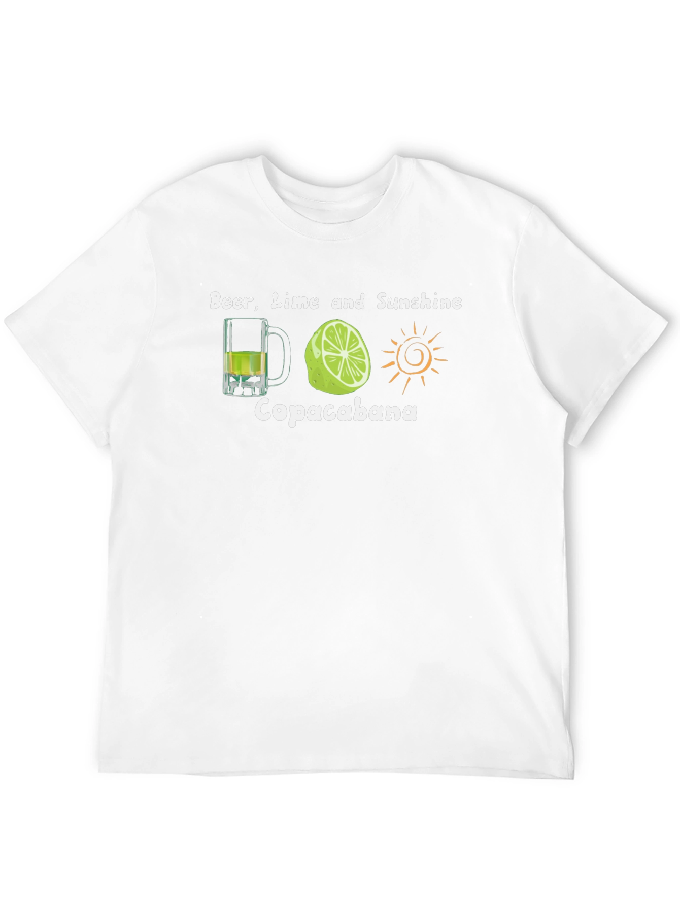 Beer Lime Sunshine Copacabana T-Shirt