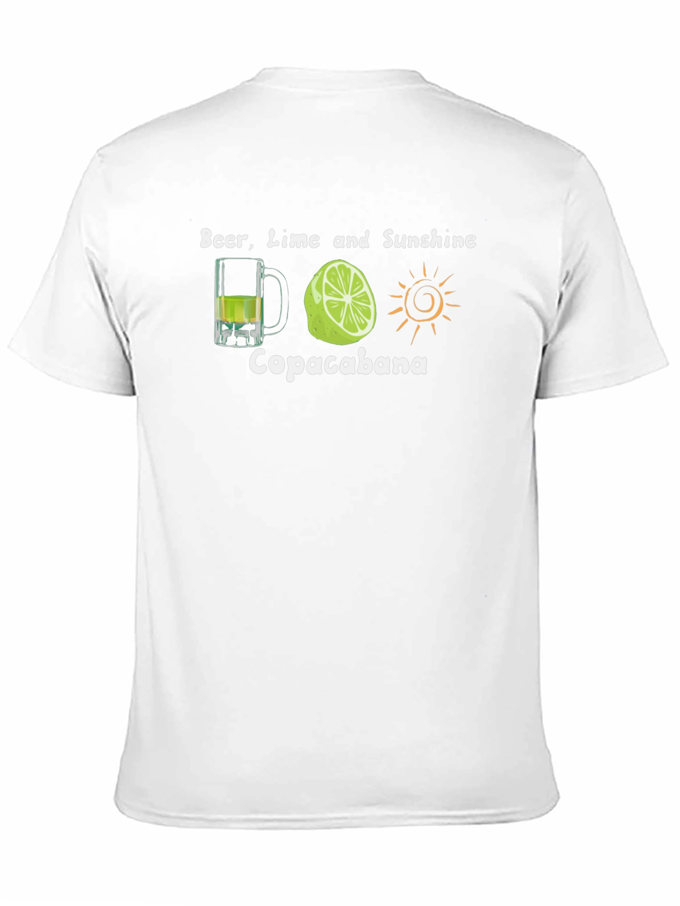 Beer Lime Sunshine Copacabana T-Shirt