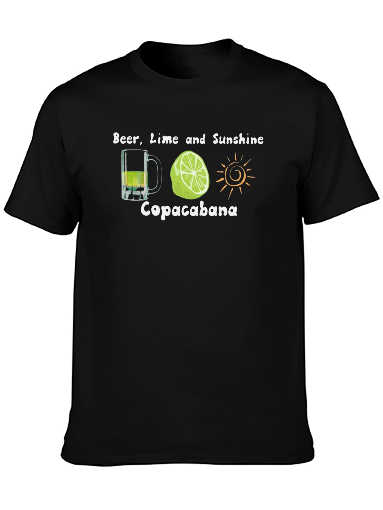 Beer Lime Sunshine Copacabana T-Shirt