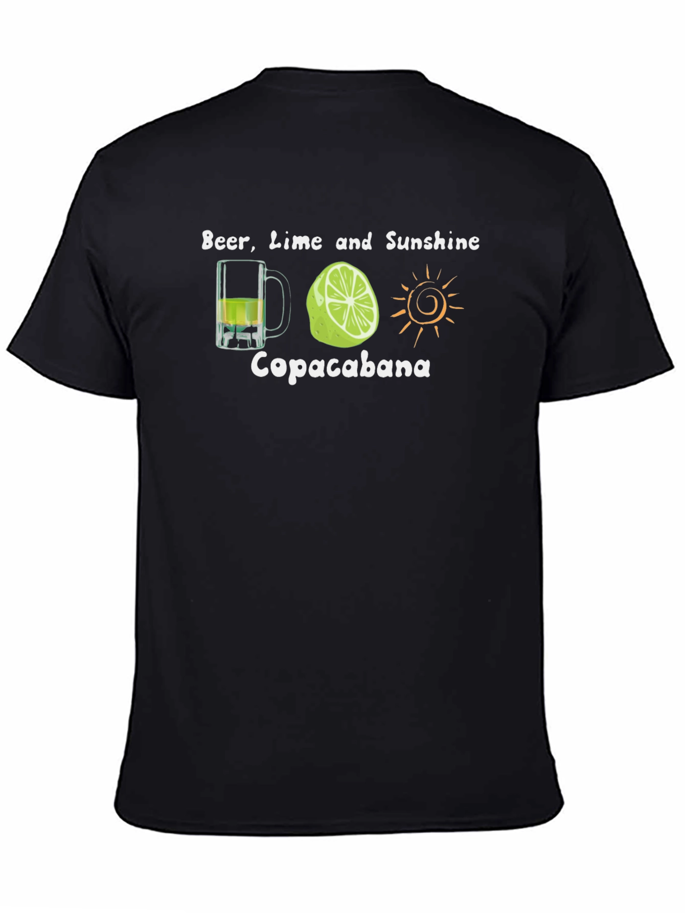 Beer Lime Sunshine Copacabana T-Shirt