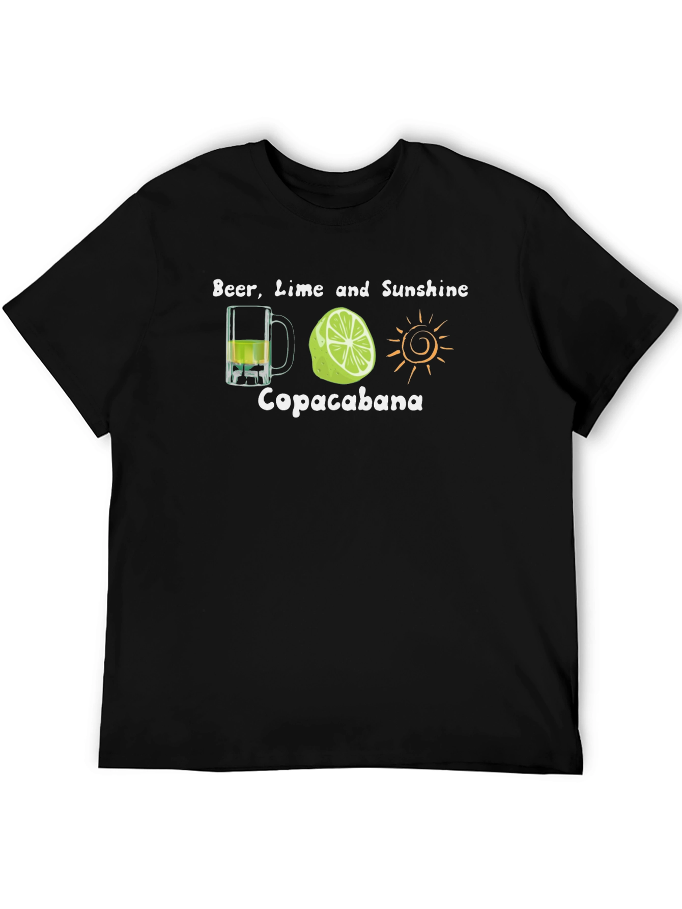 Beer Lime Sunshine Copacabana T-Shirt