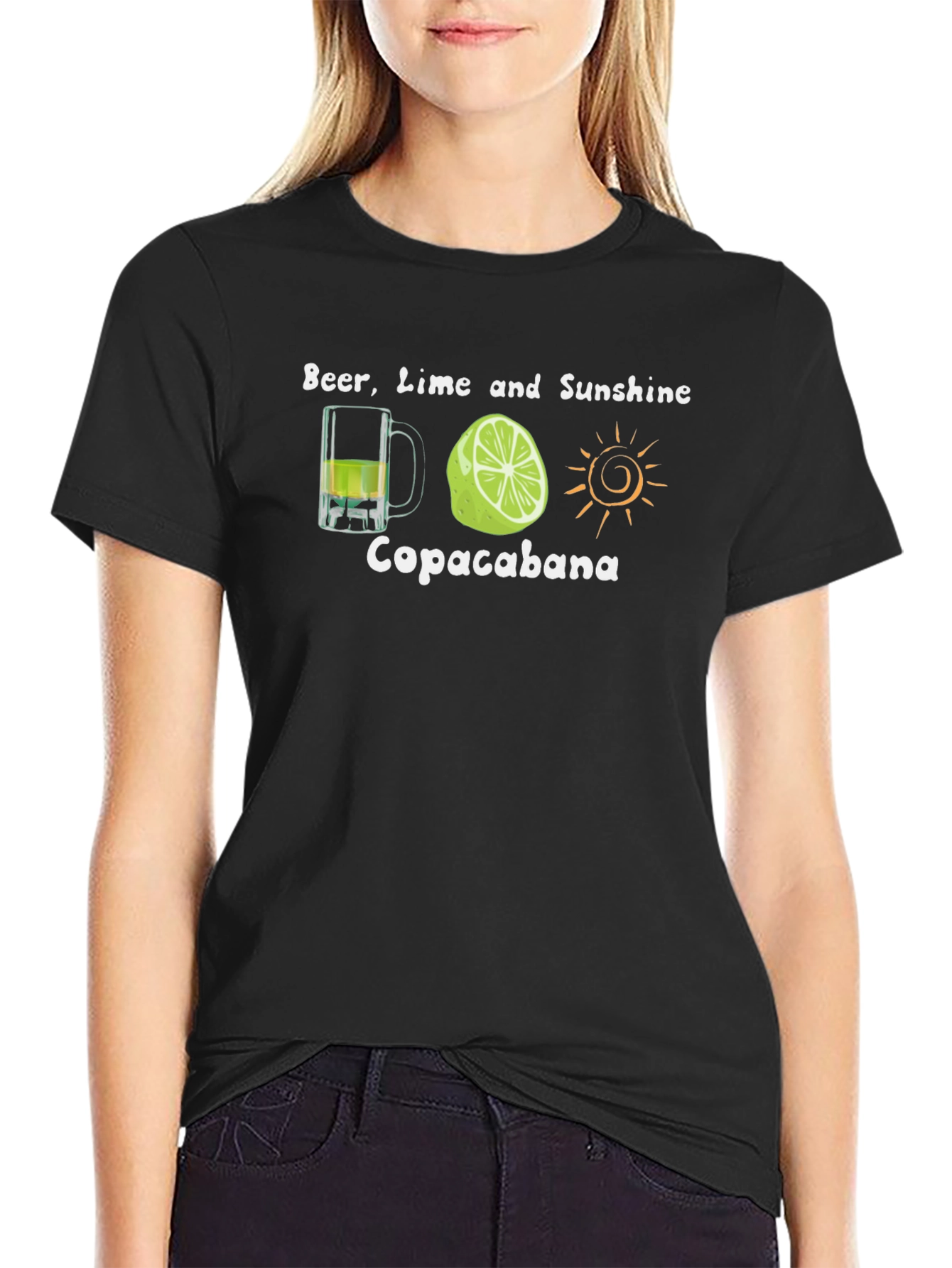 Beer Lime Sunshine Copacabana T-Shirt
