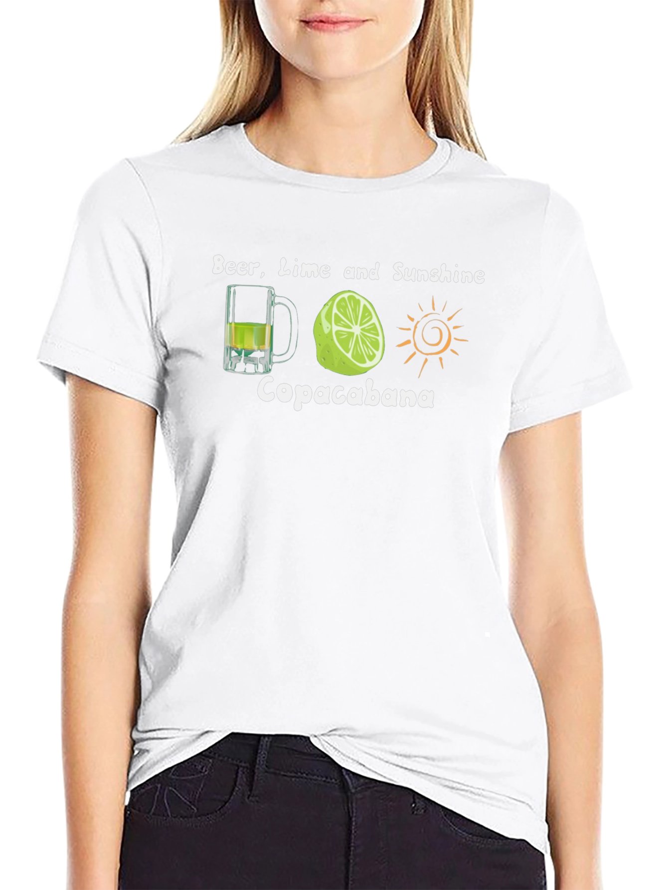 Beer Lime Sunshine Copacabana T-Shirt