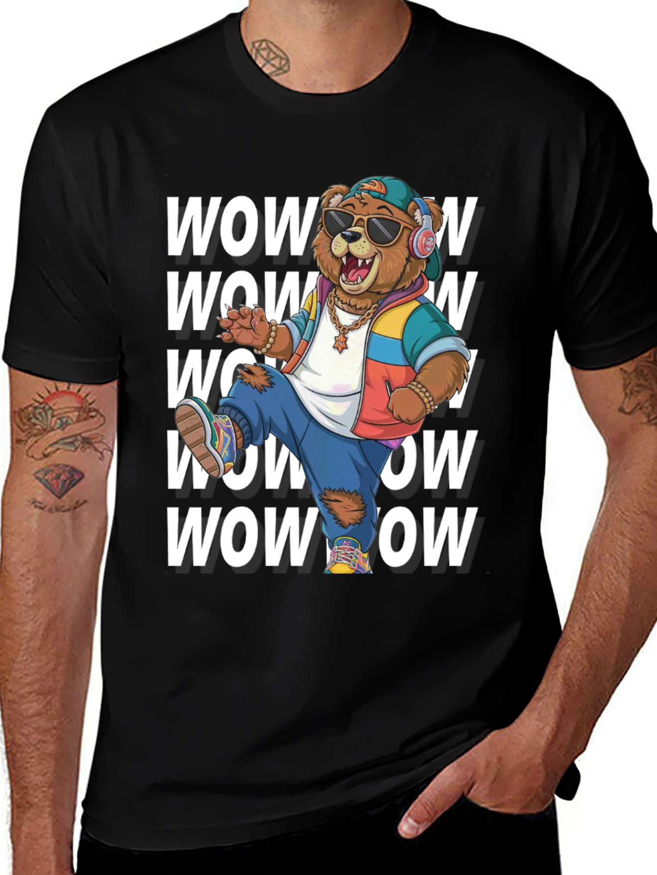 Hip Hop Bear T-Shirt