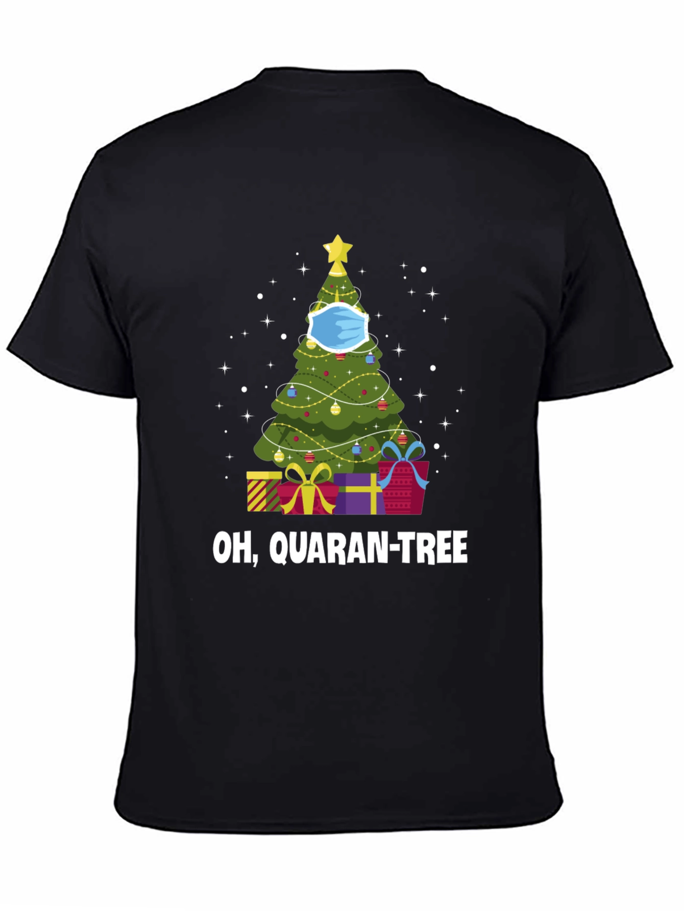 Quaran-Tree Christmas T-Shirt