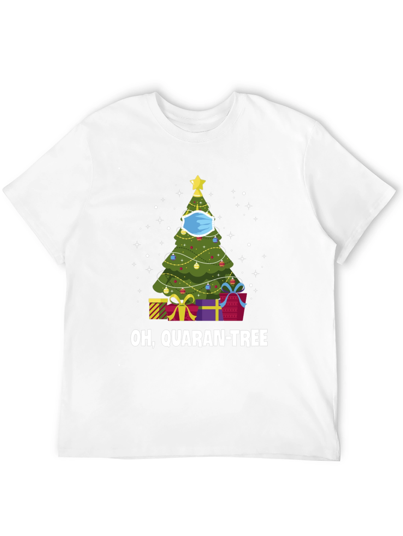 Quaran-Tree Christmas T-Shirt