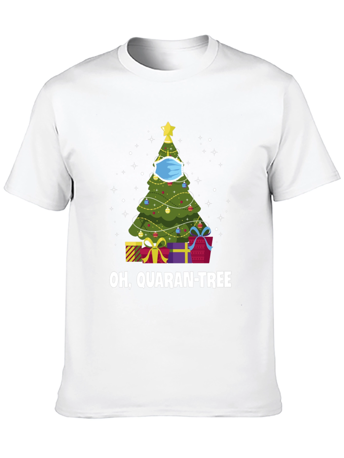 Quaran-Tree Christmas T-Shirt