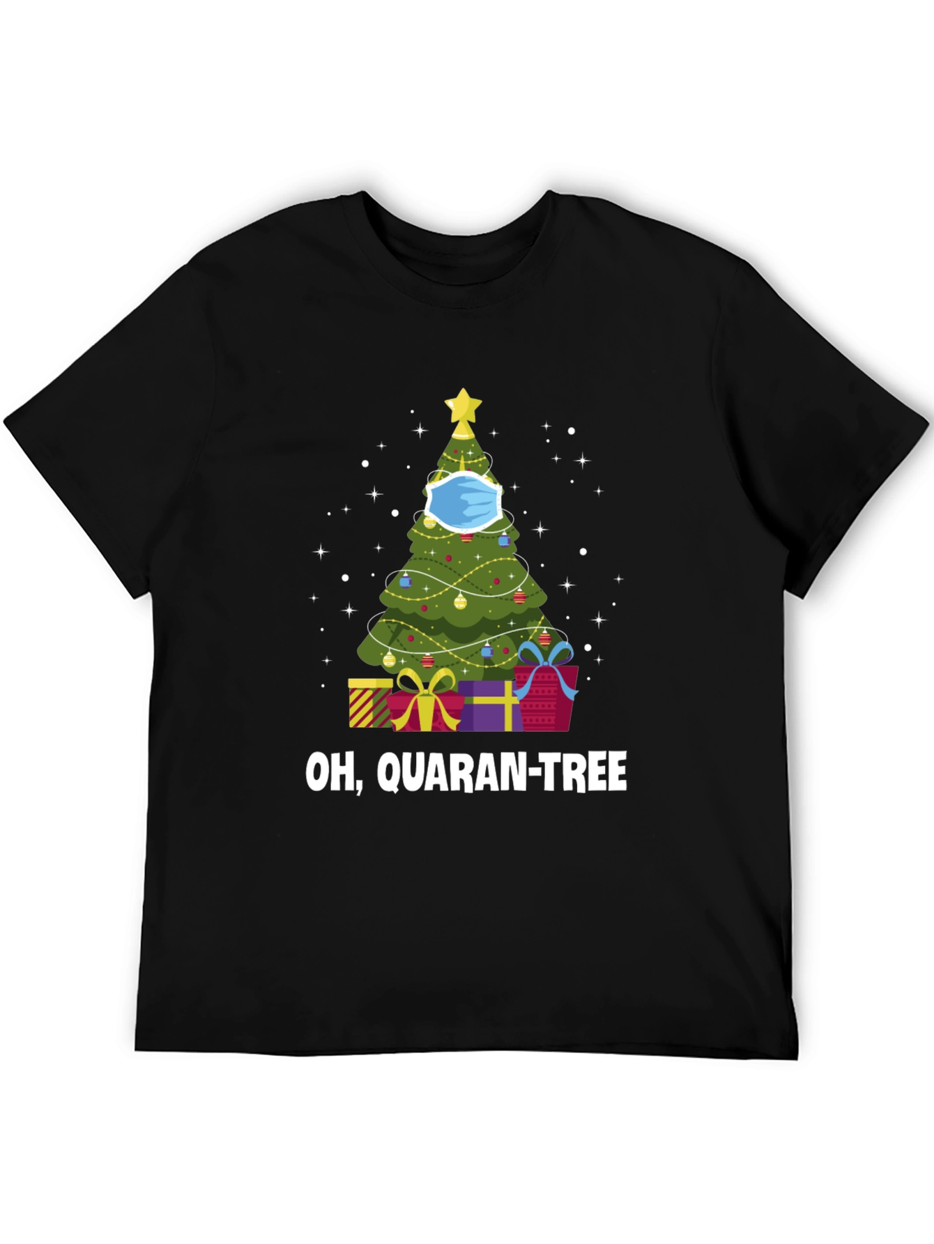 Quaran-Tree Christmas T-Shirt