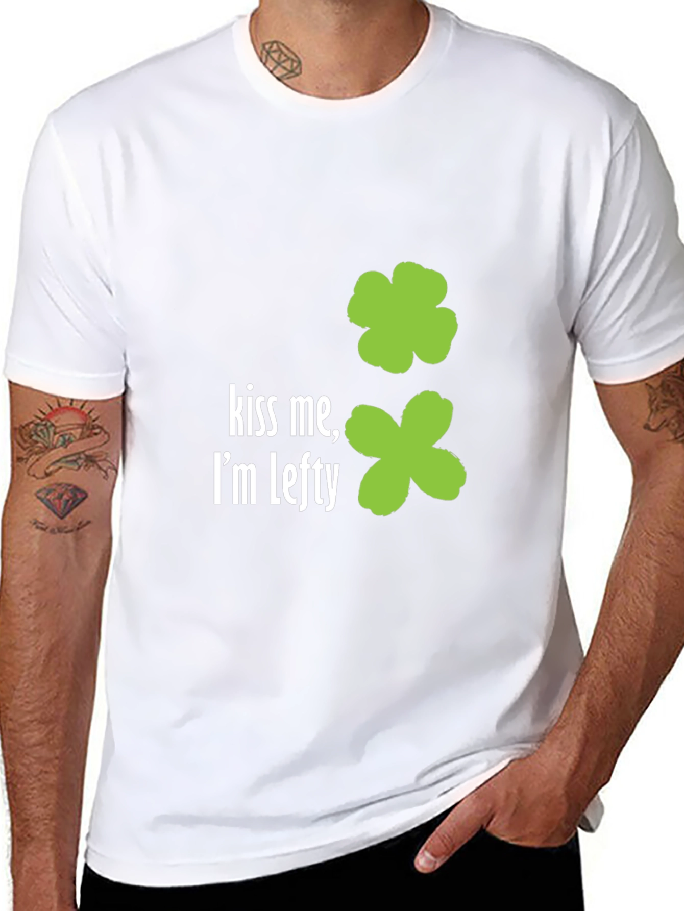 Kiss Me Im Lefty St. Patricks Day T-Shirt