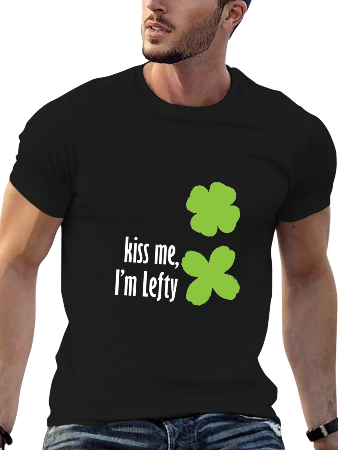 Kiss Me Im Lefty St. Patricks Day T-Shirt