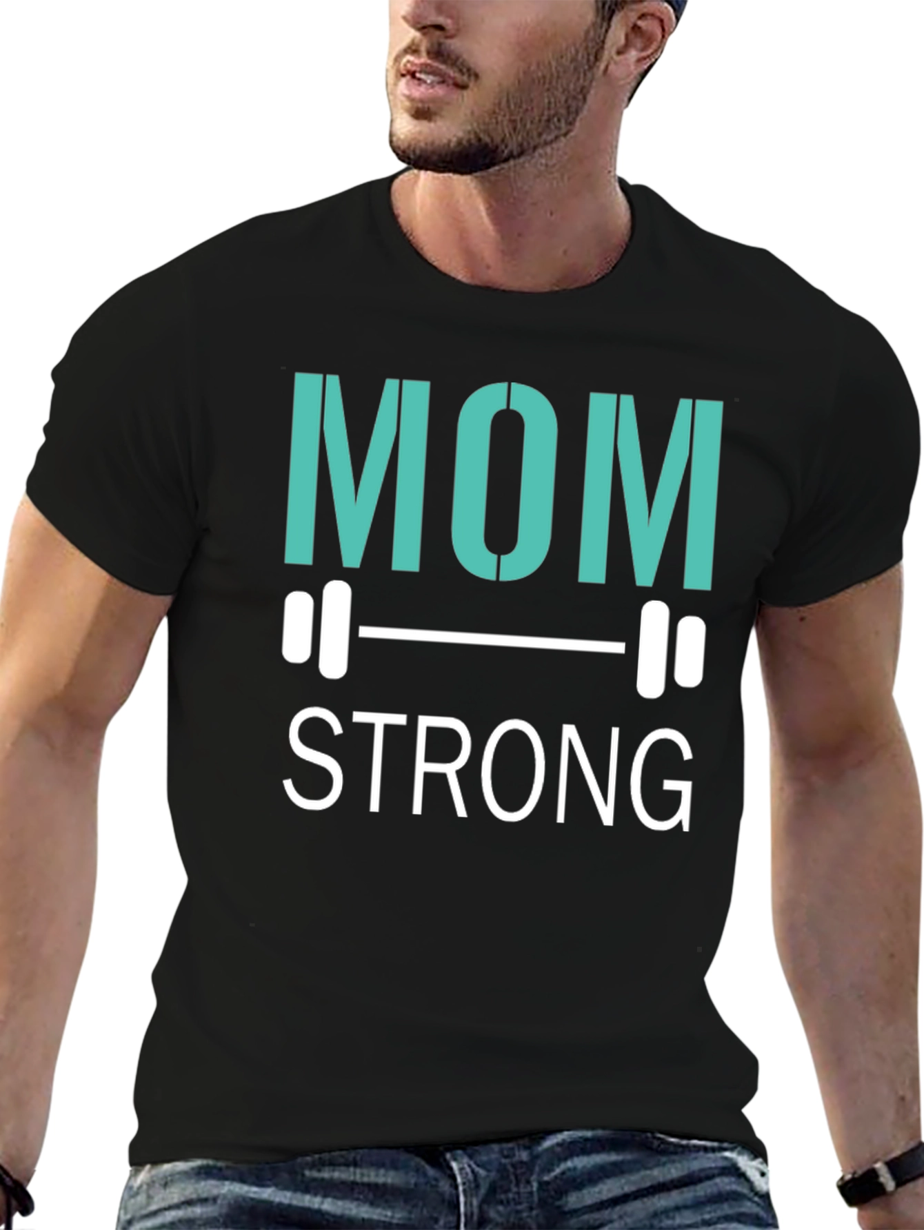 Mom Strong T-Shirt - Fitness Apparel
