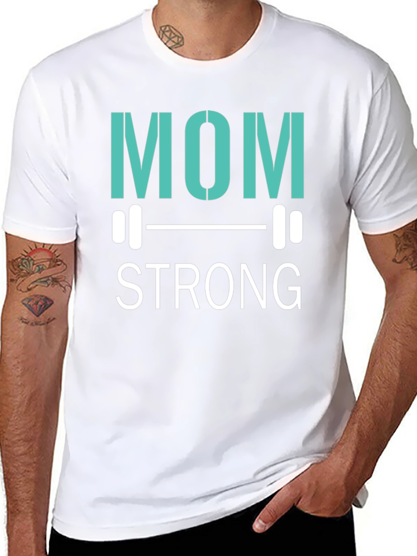 Mom Strong T-Shirt - Fitness Apparel