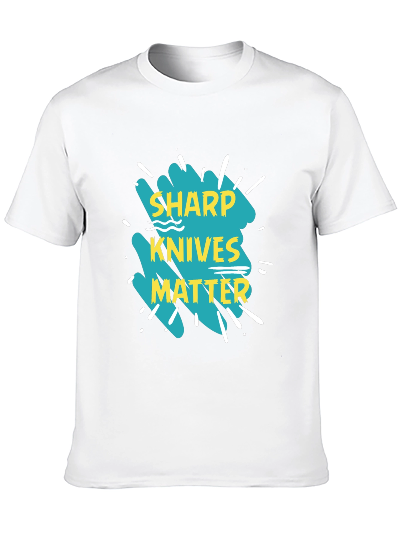 Sharp Knives Matter Graphic Tee - Black