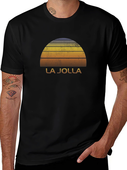 La Jolla Vintage Sunset Graphic T-Shirt