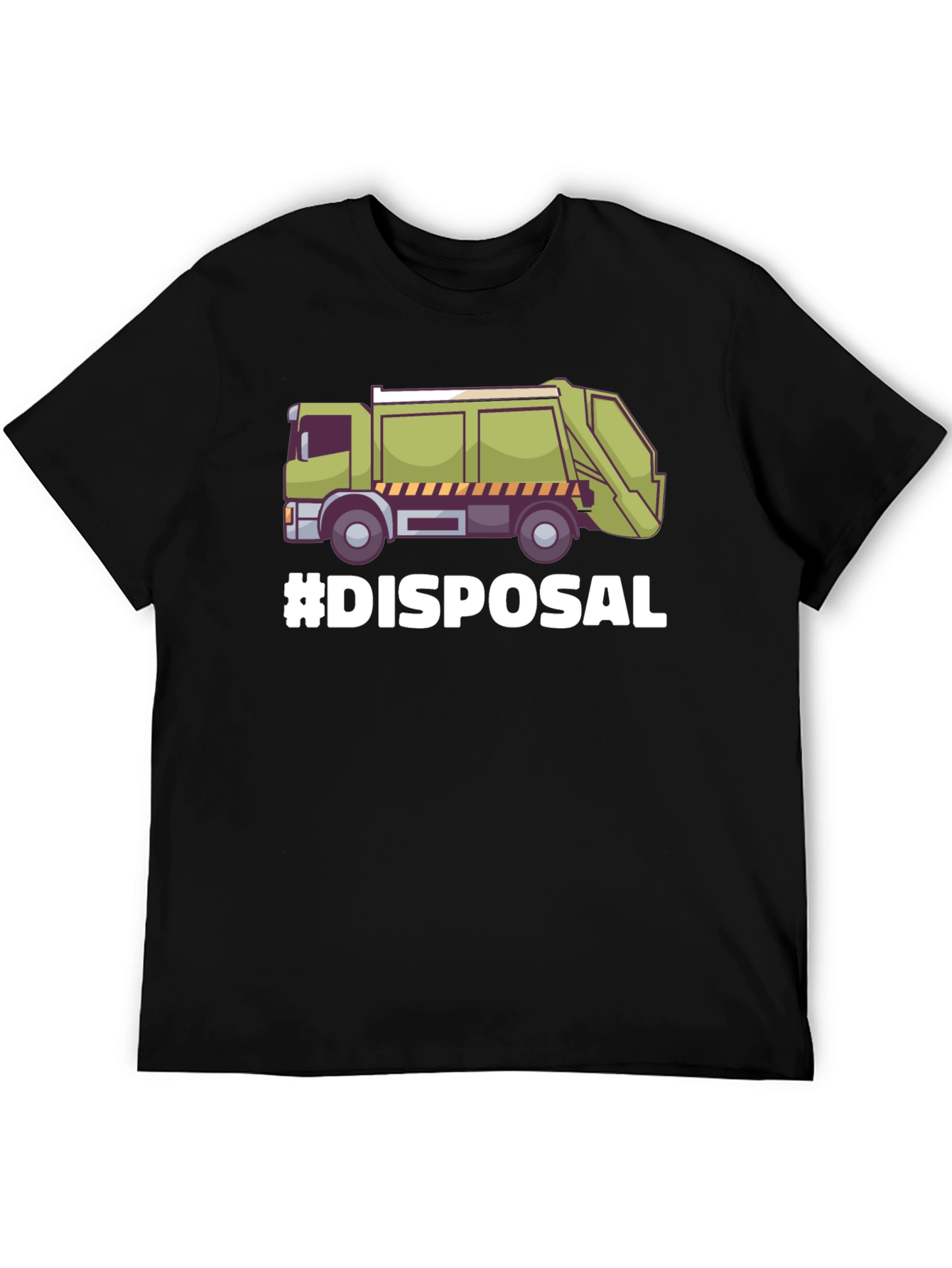 Disposal Truck Graphic T-Shirt - Waste Management Tee