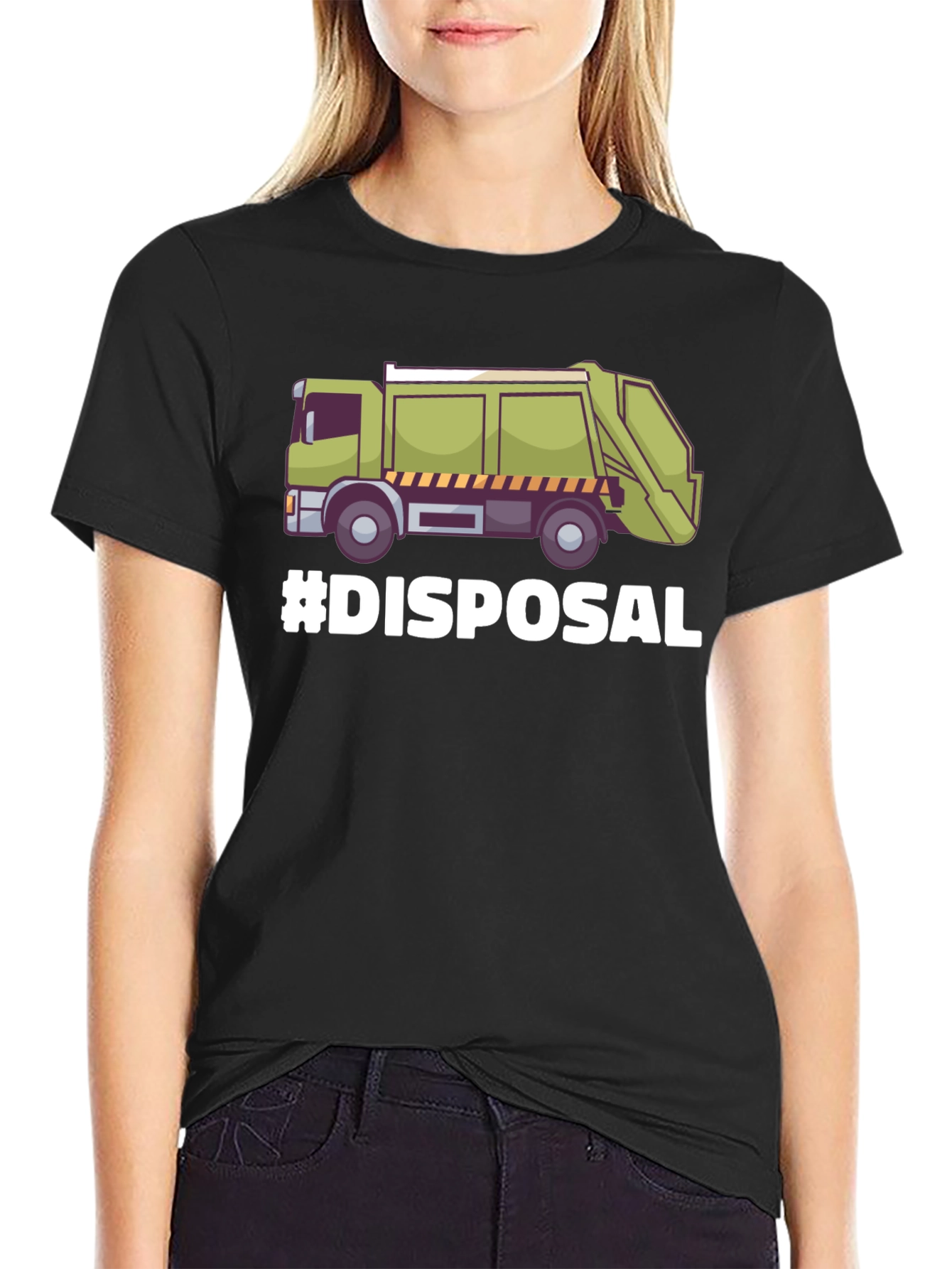 Disposal Truck Graphic T-Shirt - Waste Management Tee