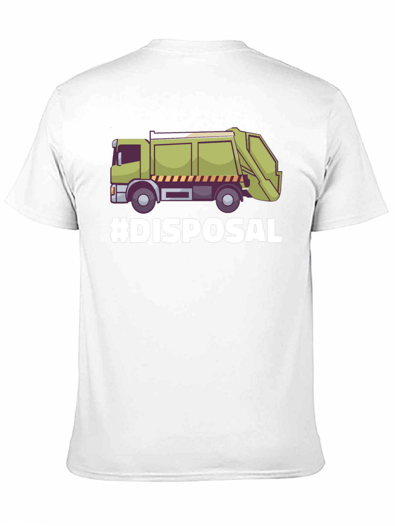 Disposal Truck Graphic T-Shirt - Waste Management Tee