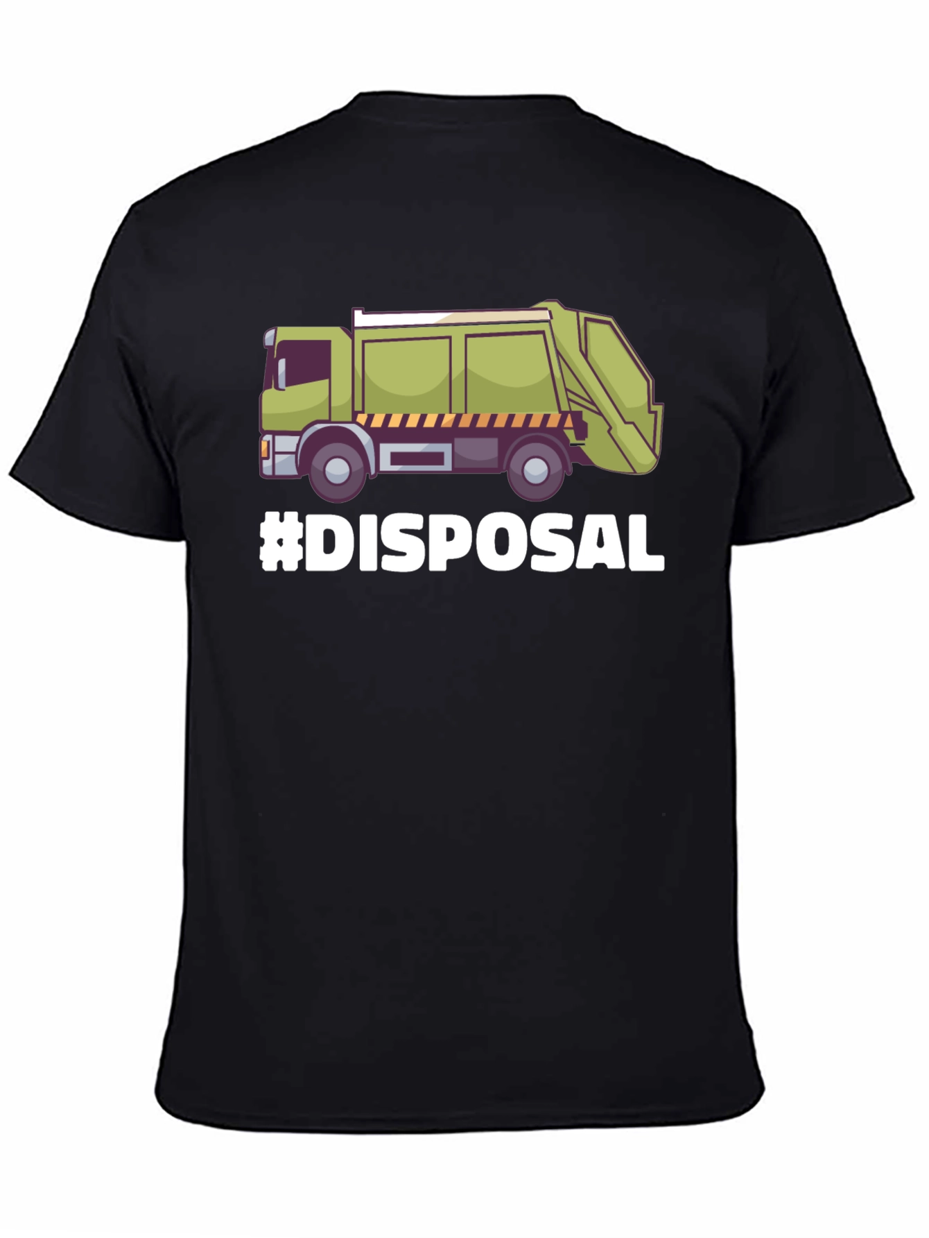 Disposal Truck Graphic T-Shirt - Waste Management Tee