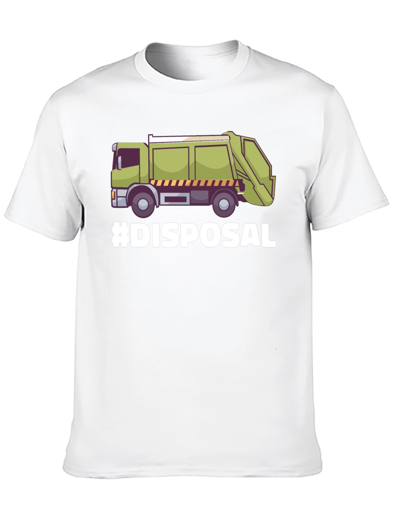 Disposal Truck Graphic T-Shirt - Waste Management Tee