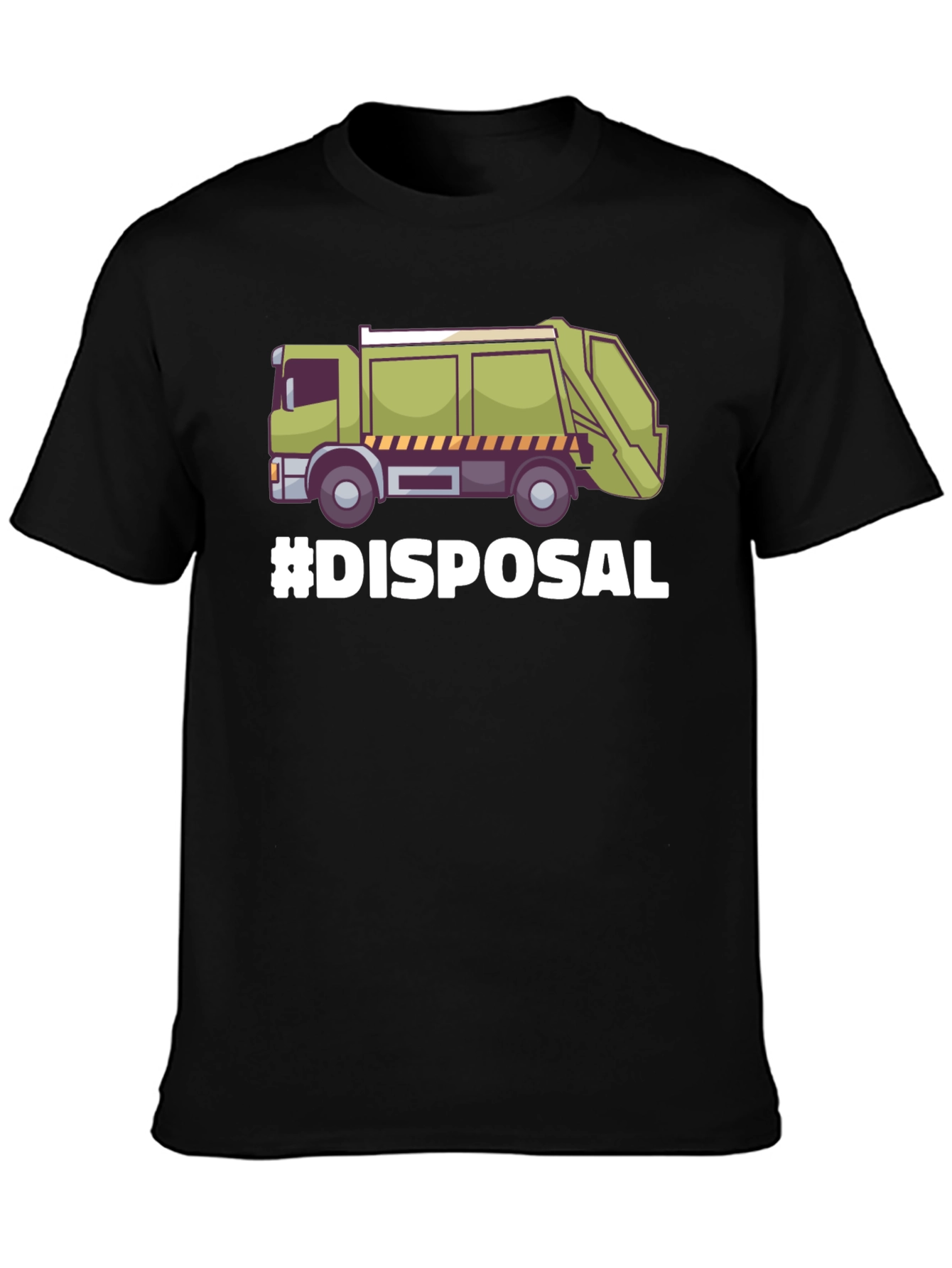 Disposal Truck Graphic T-Shirt - Waste Management Tee