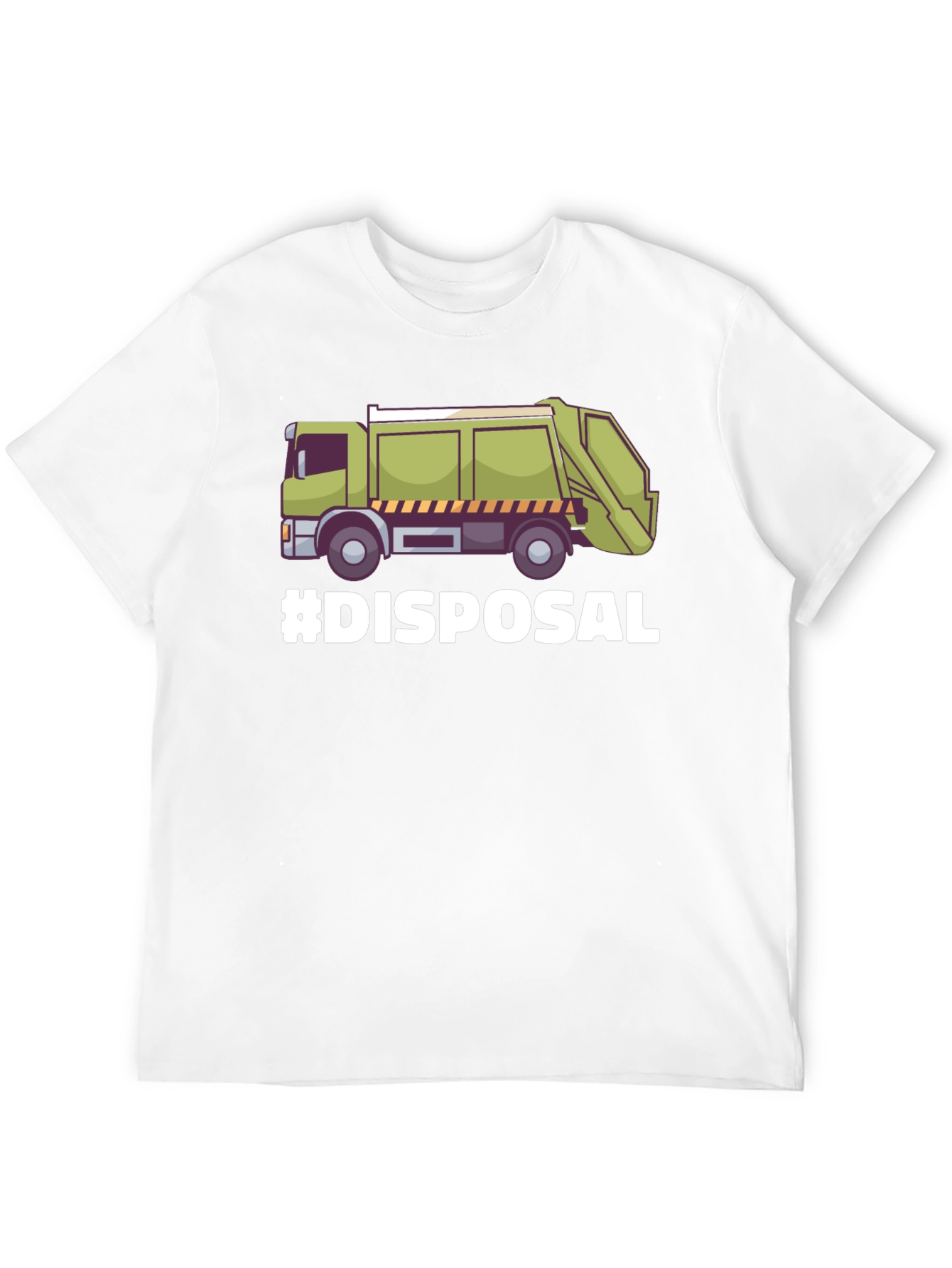 Disposal Truck Graphic T-Shirt - Waste Management Tee
