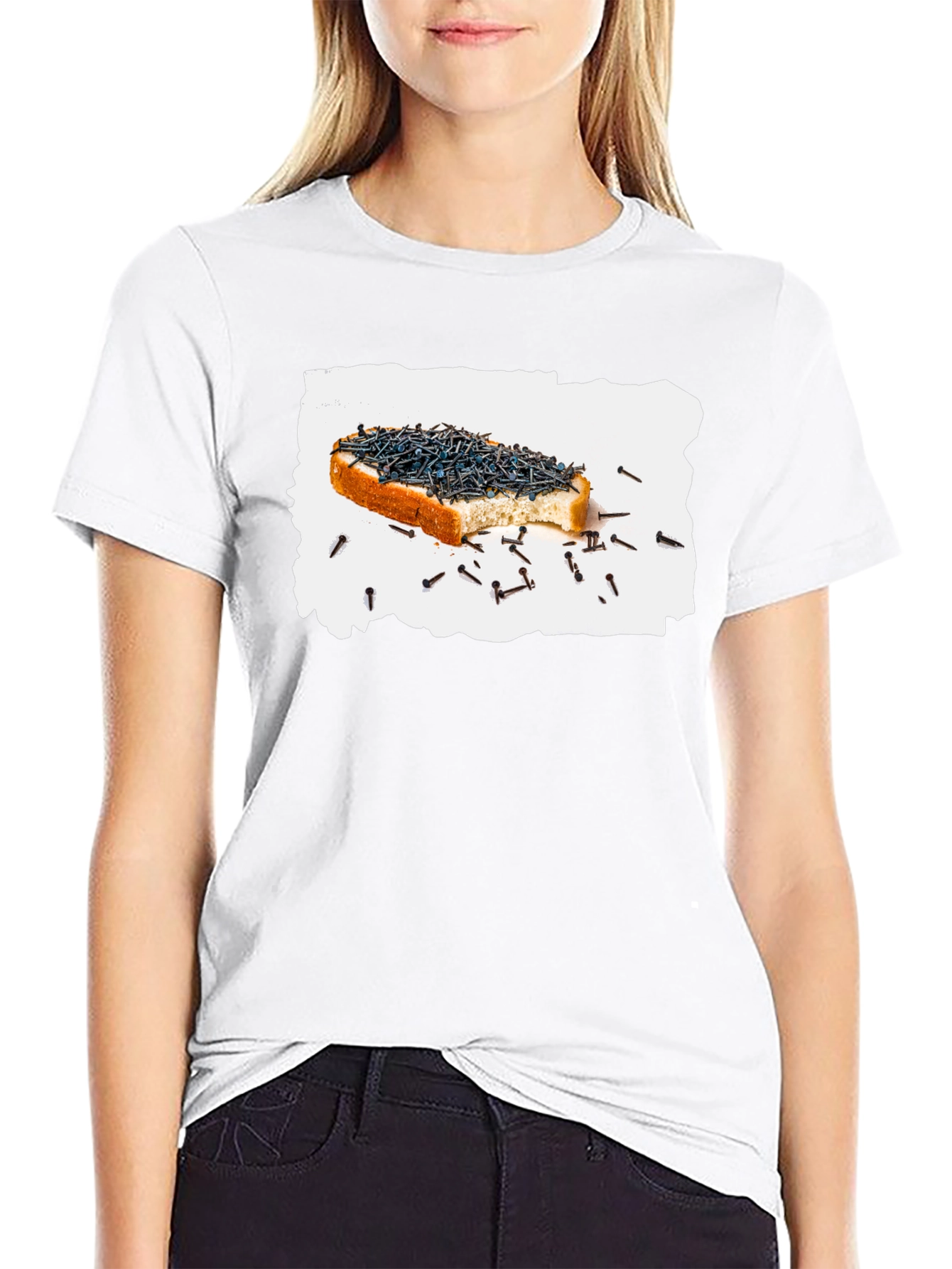 Novelty Nail Bread T-Shirt