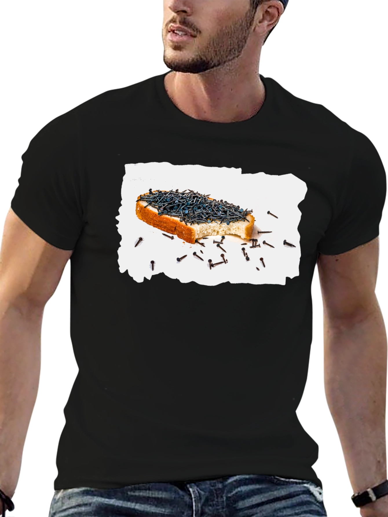 Novelty Nail Bread T-Shirt
