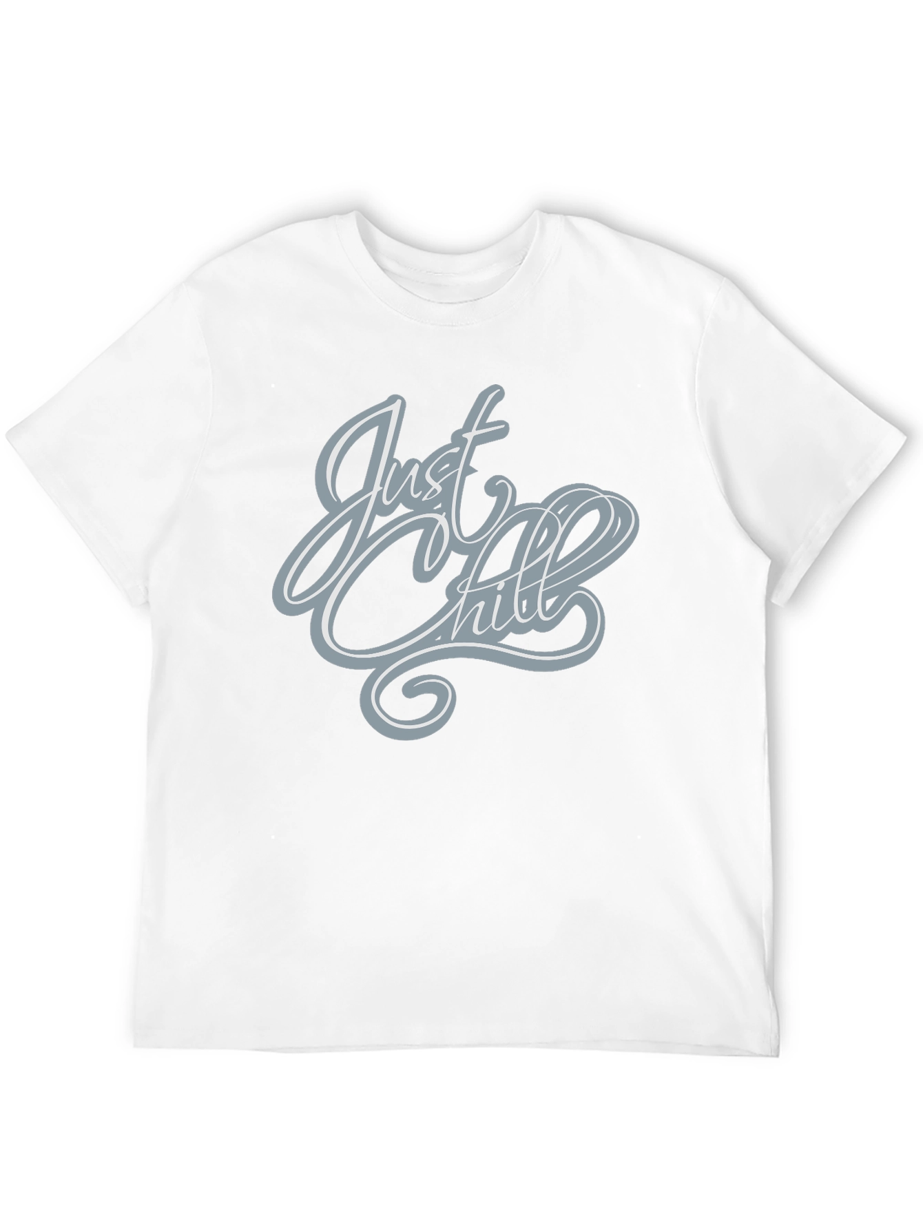 Just Chill Graphic Tee - Casual Comfort