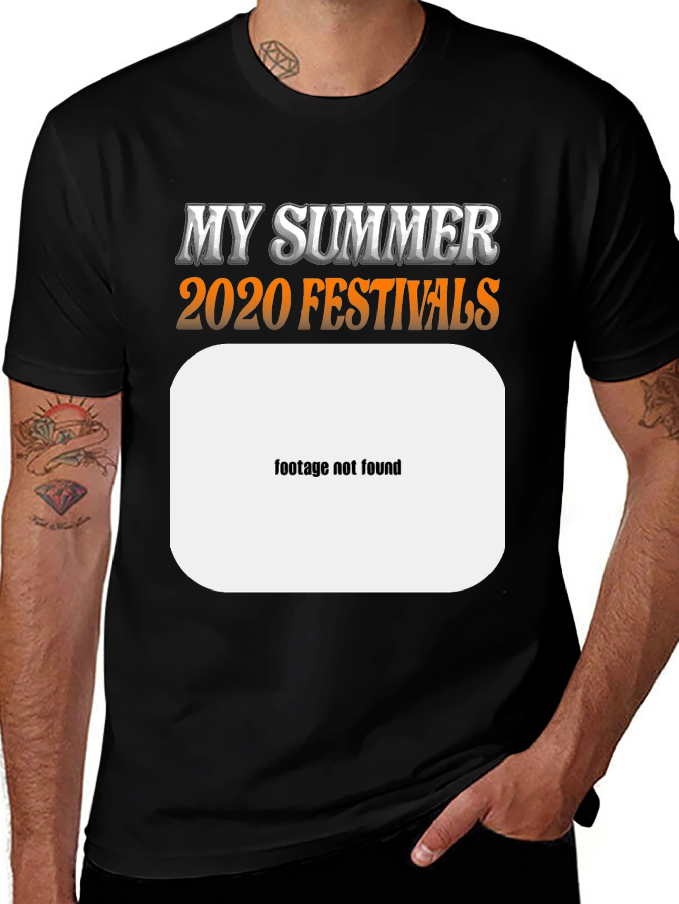 My Summer 2020 Festivals Graphic Tee