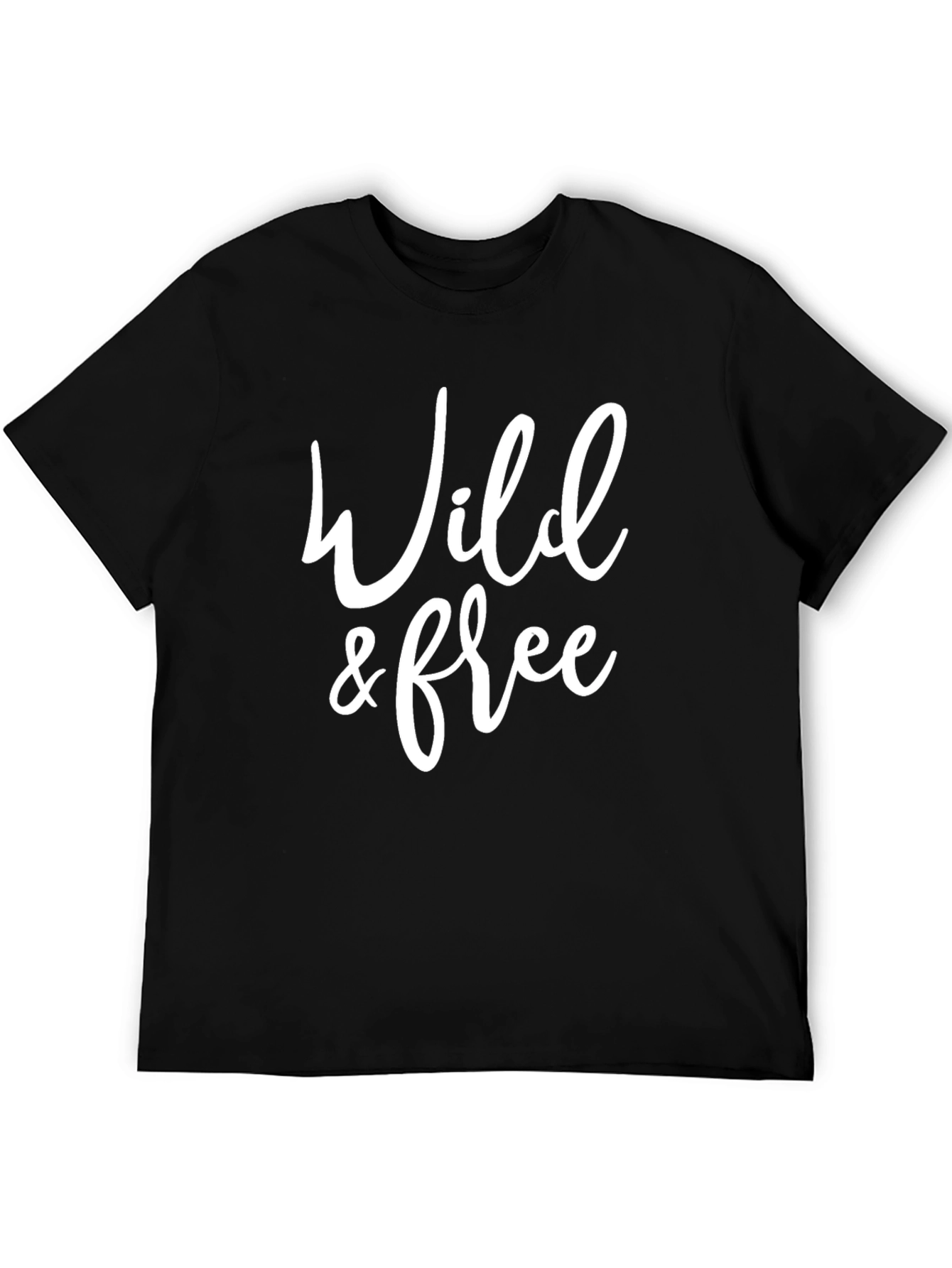Wild & Free Graphic Tee - Stylish Casual Top
