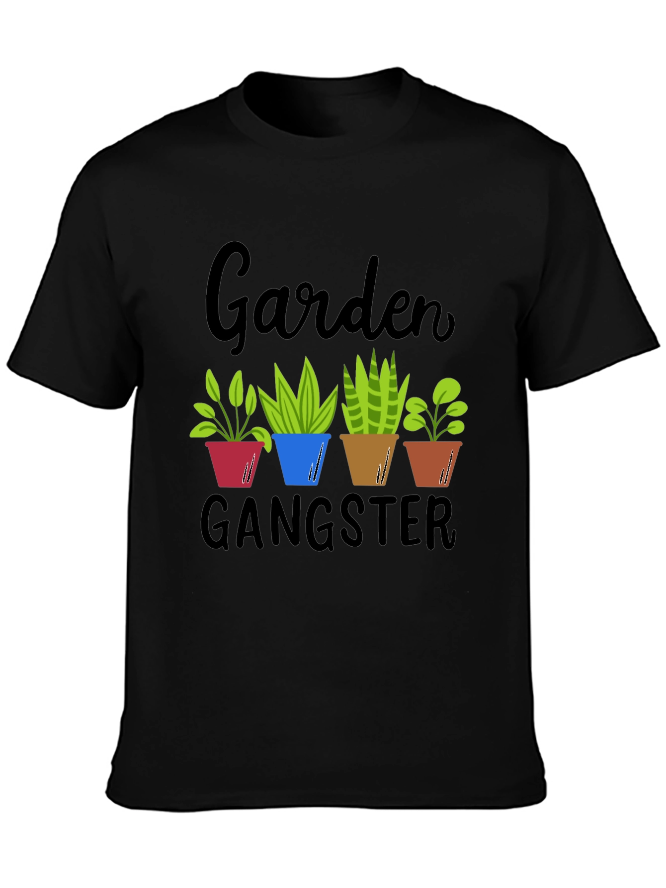 Garden Gangster T-Shirt - Funny Gardening Tee