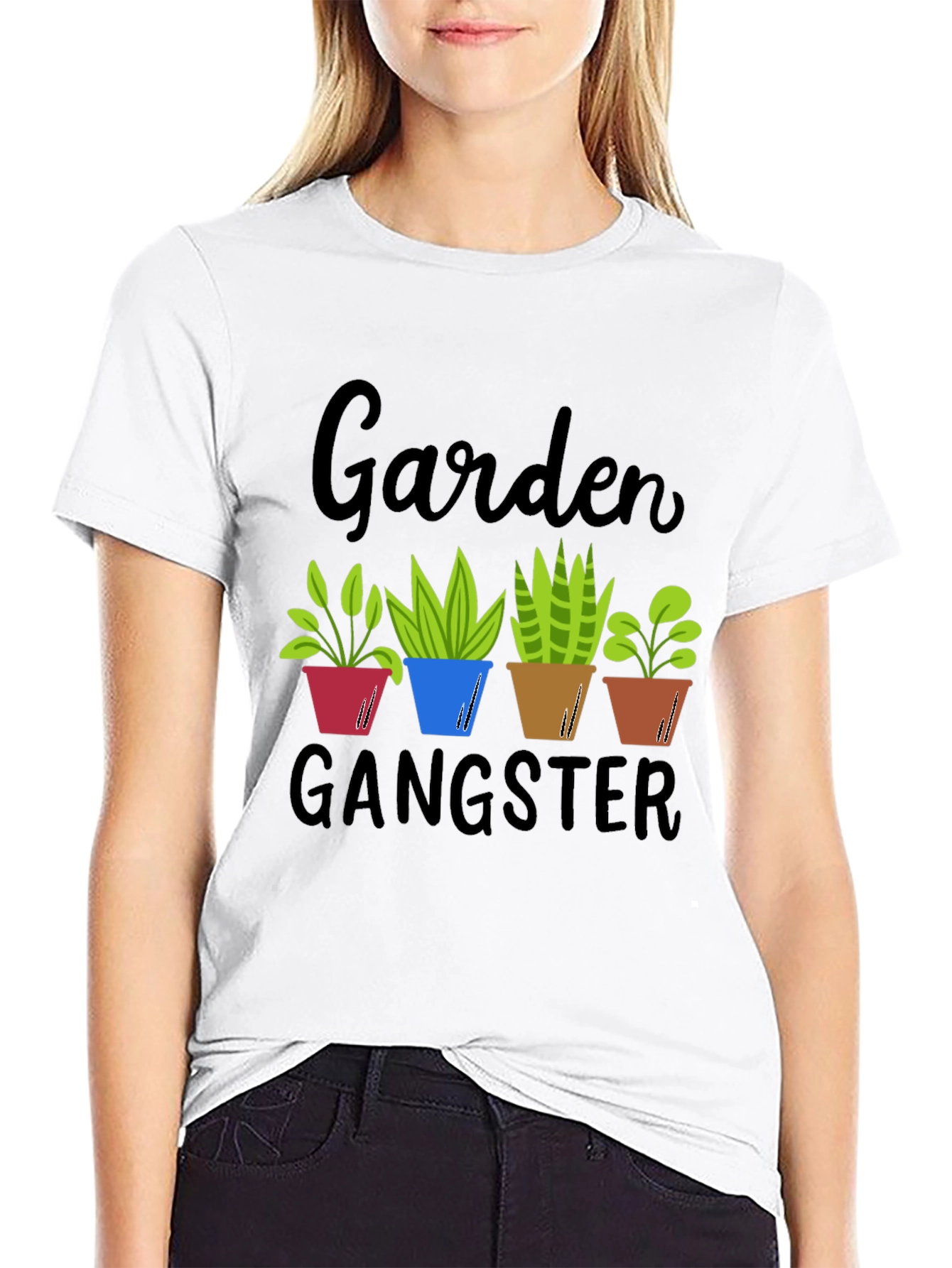 Garden Gangster T-Shirt - Funny Gardening Tee