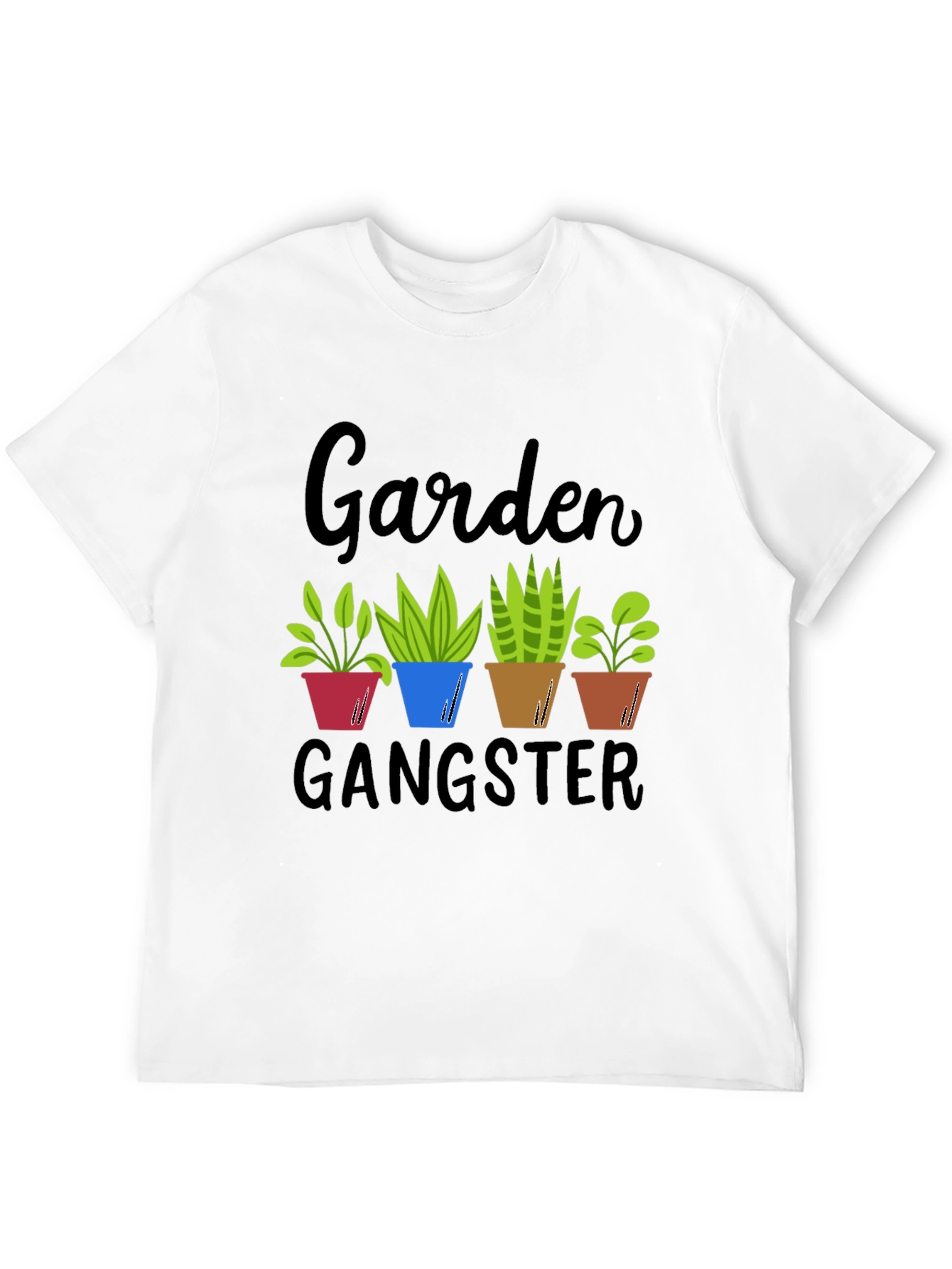 Garden Gangster T-Shirt - Funny Gardening Tee