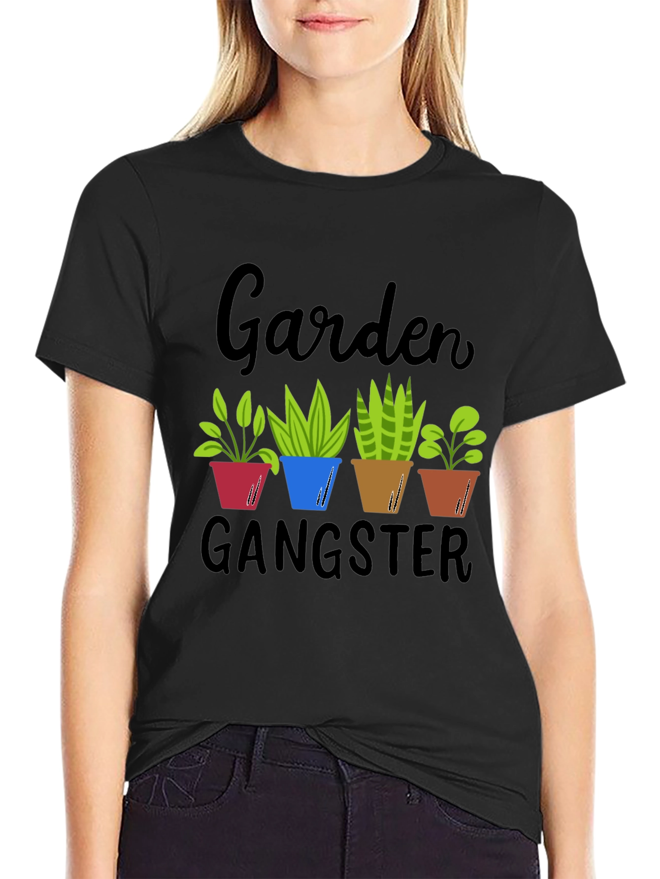 Garden Gangster T-Shirt - Funny Gardening Tee