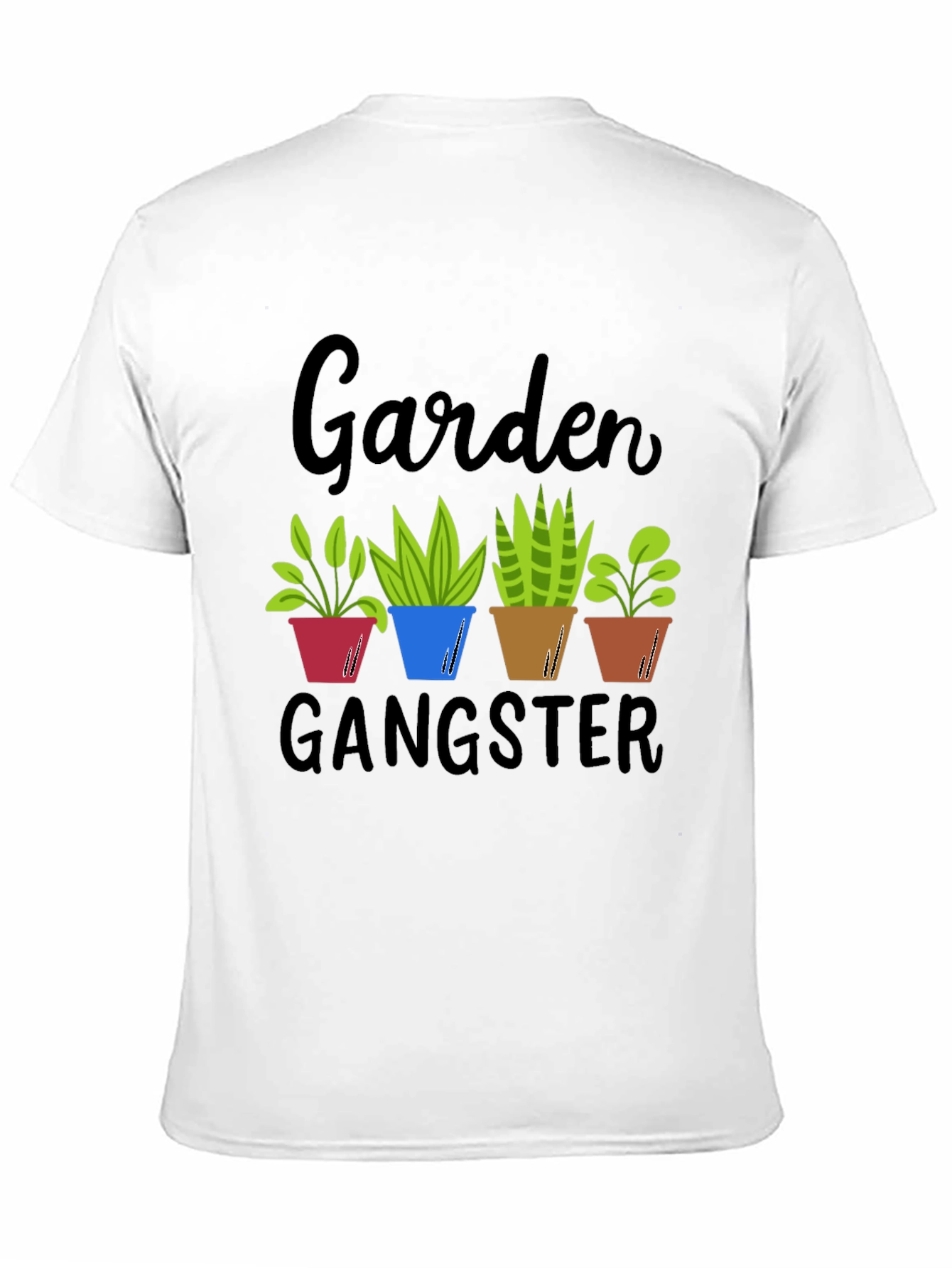 Garden Gangster T-Shirt - Funny Gardening Tee