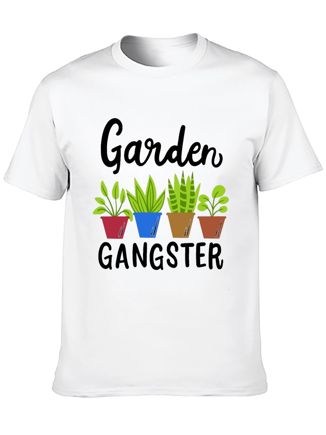 Garden Gangster T-Shirt - Funny Gardening Tee