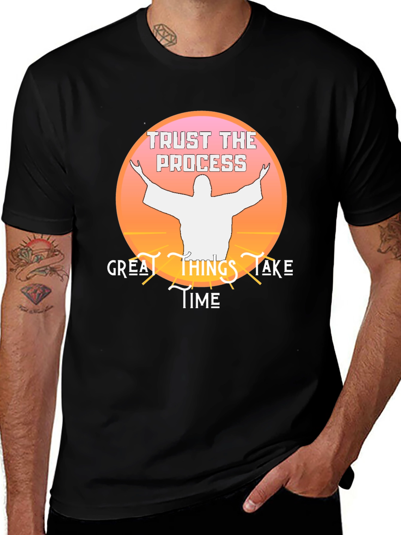 Trust the Process Graphic Tee