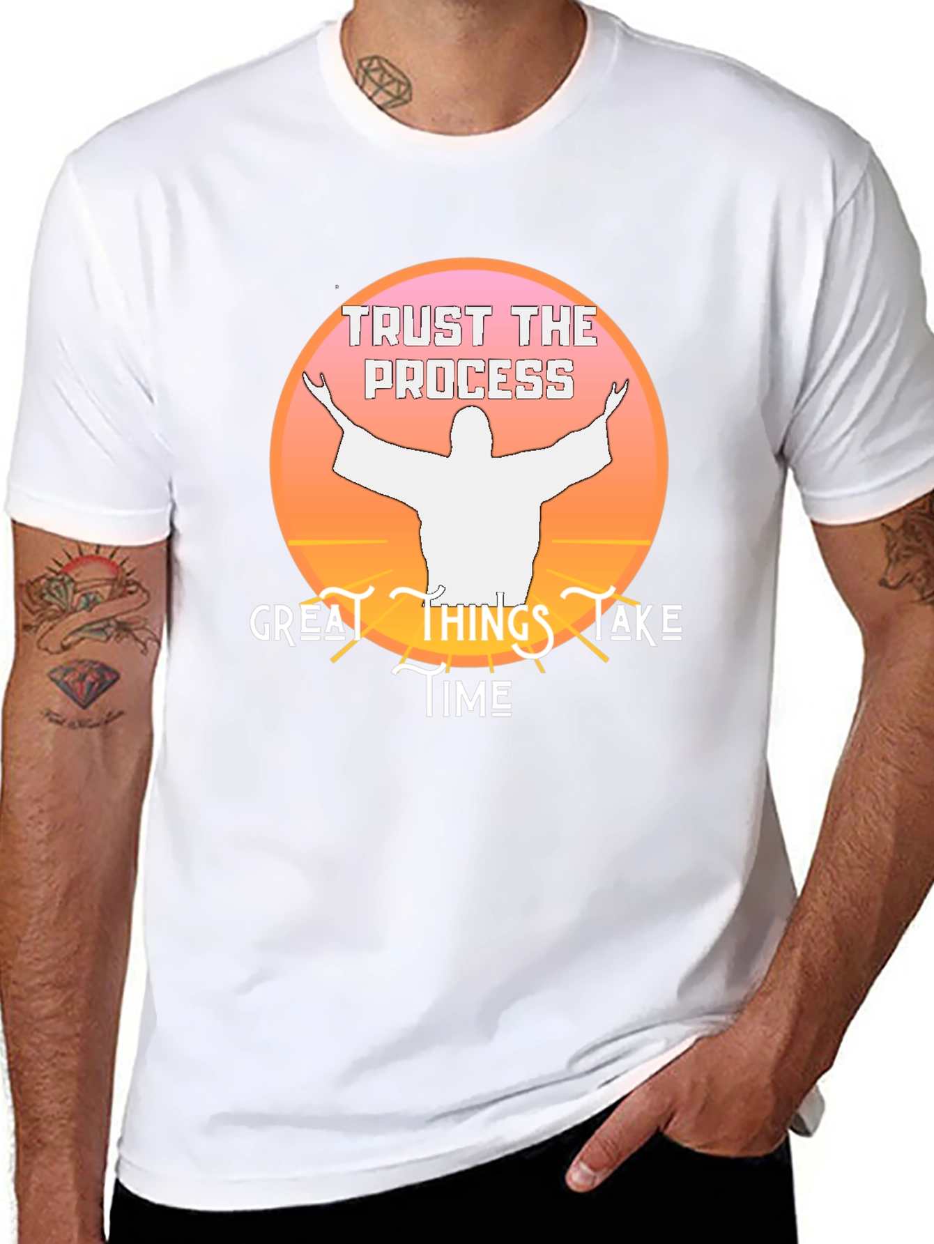 Trust the Process Graphic Tee