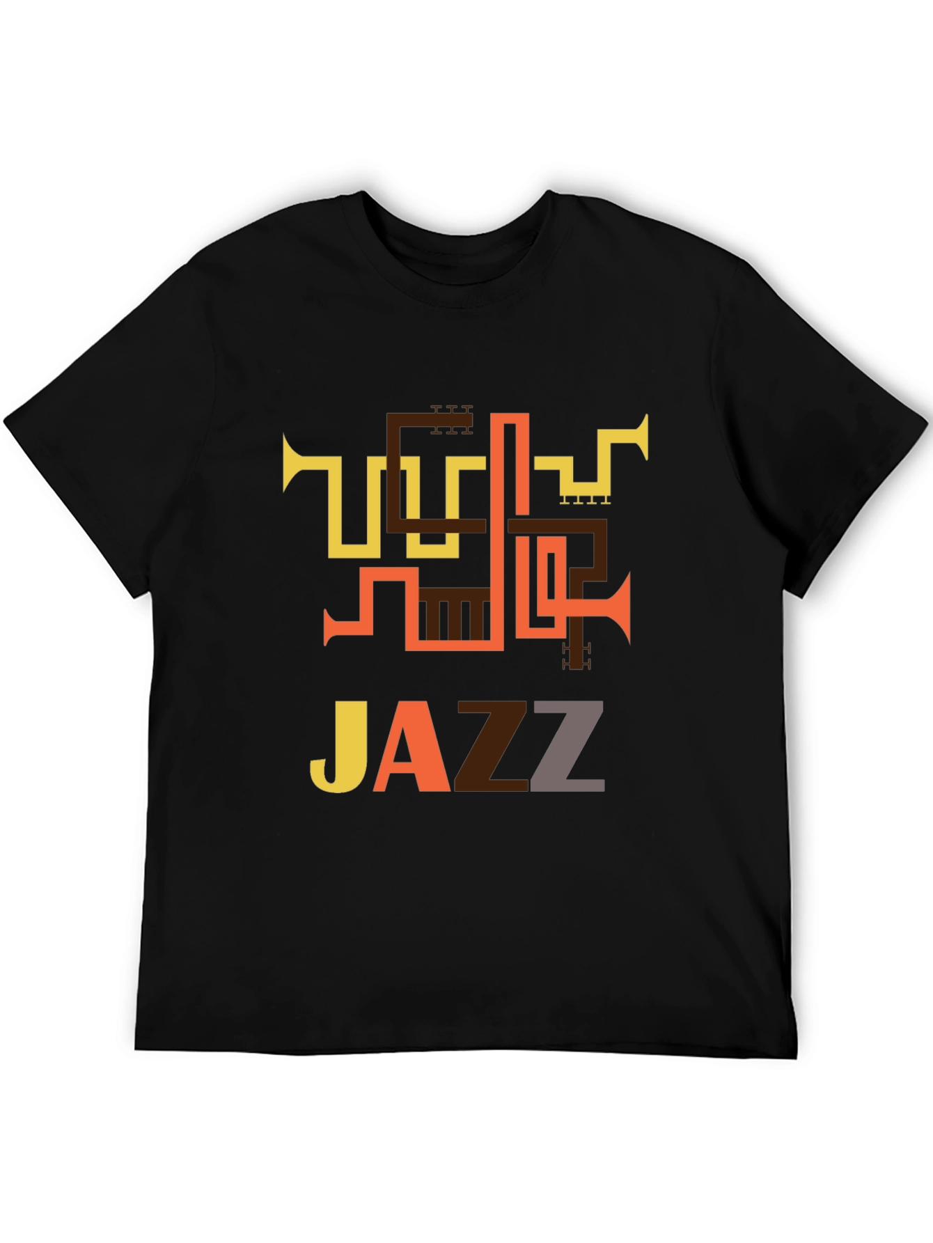 Jazz Music Graphic Tee - Stylish Band T-Shirt