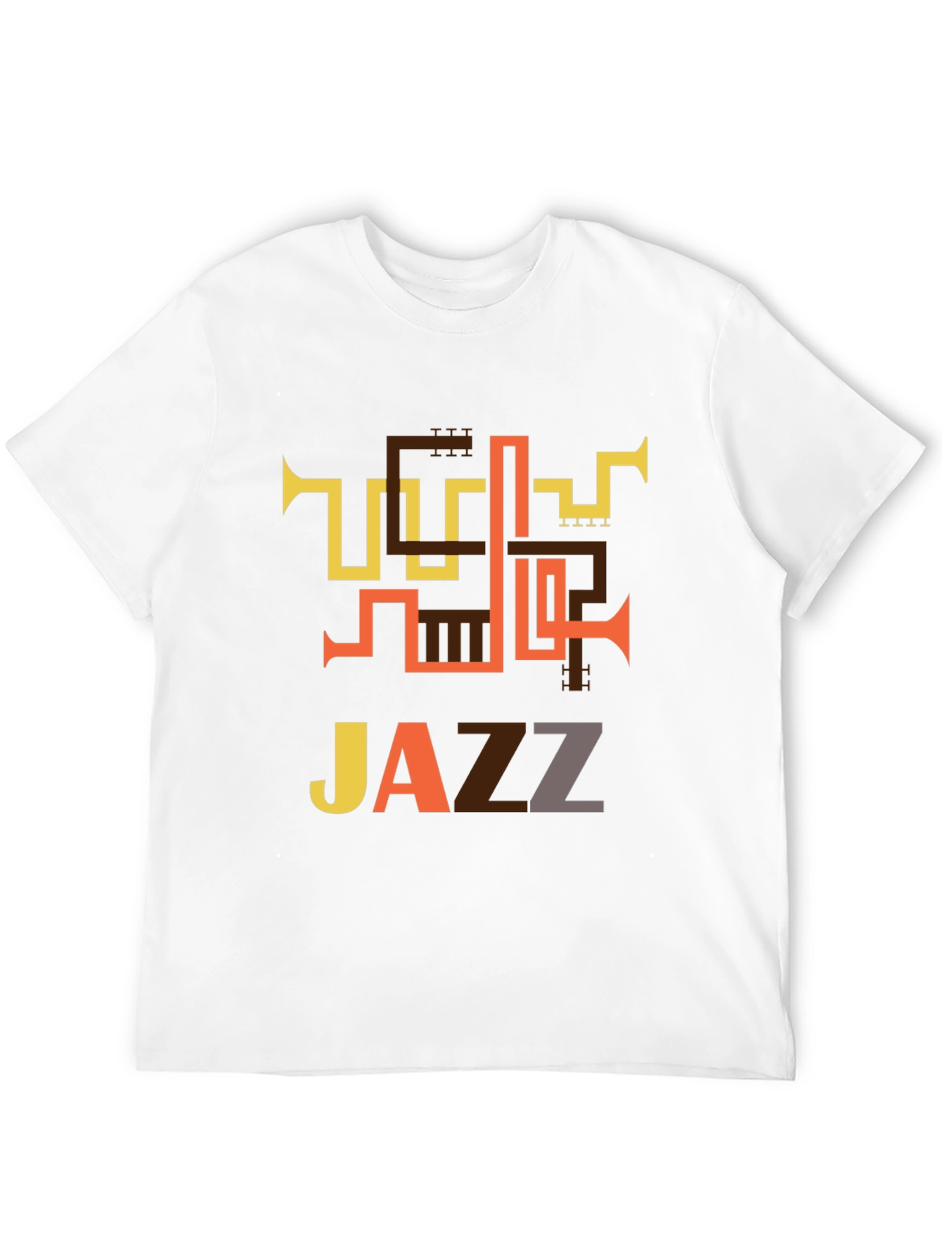 Jazz Music Graphic Tee - Stylish Band T-Shirt