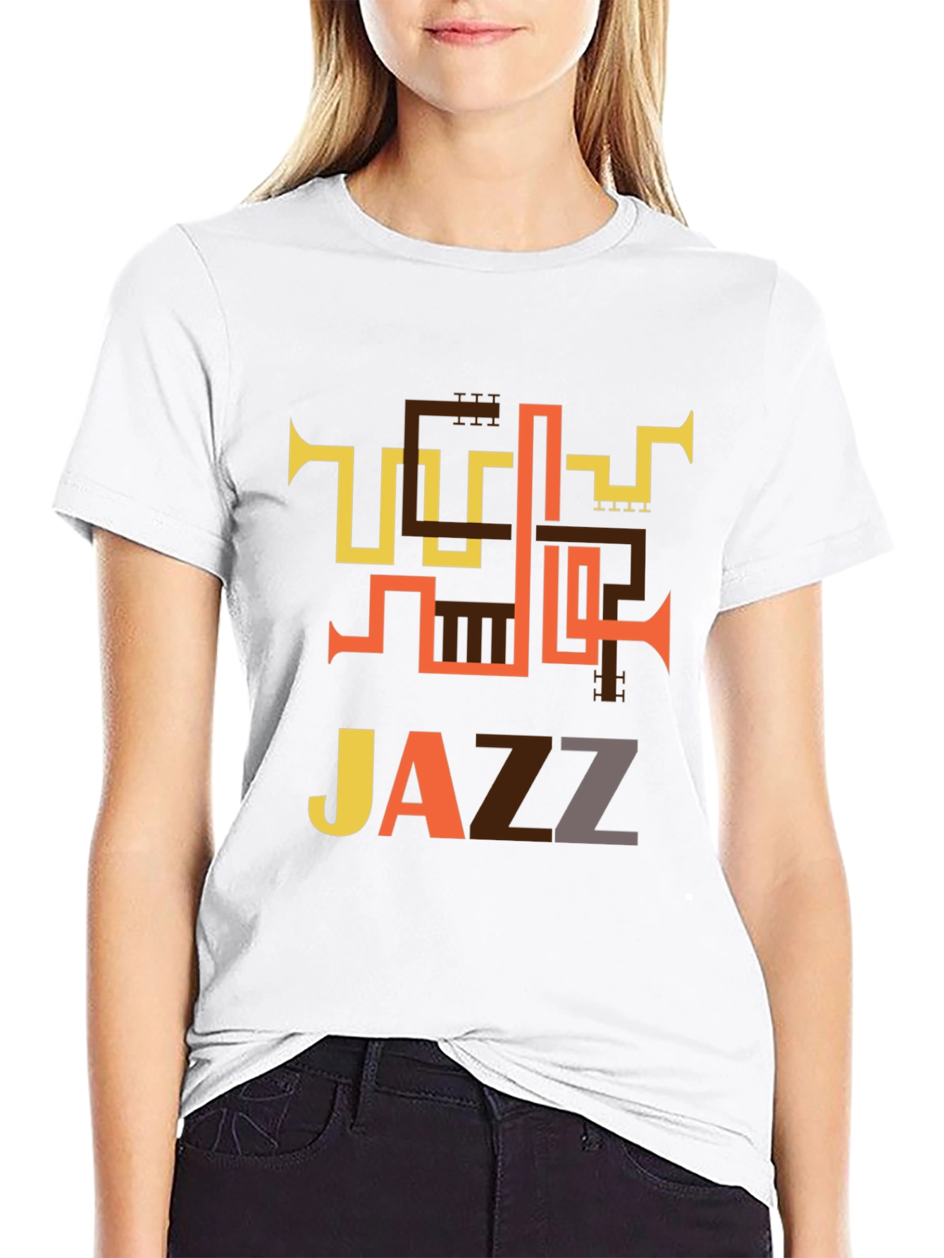 Jazz Music Graphic Tee - Stylish Band T-Shirt