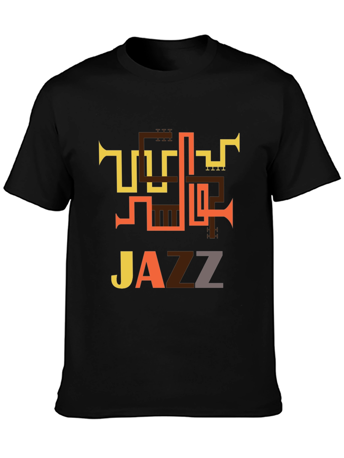 Jazz Music Graphic Tee - Stylish Band T-Shirt
