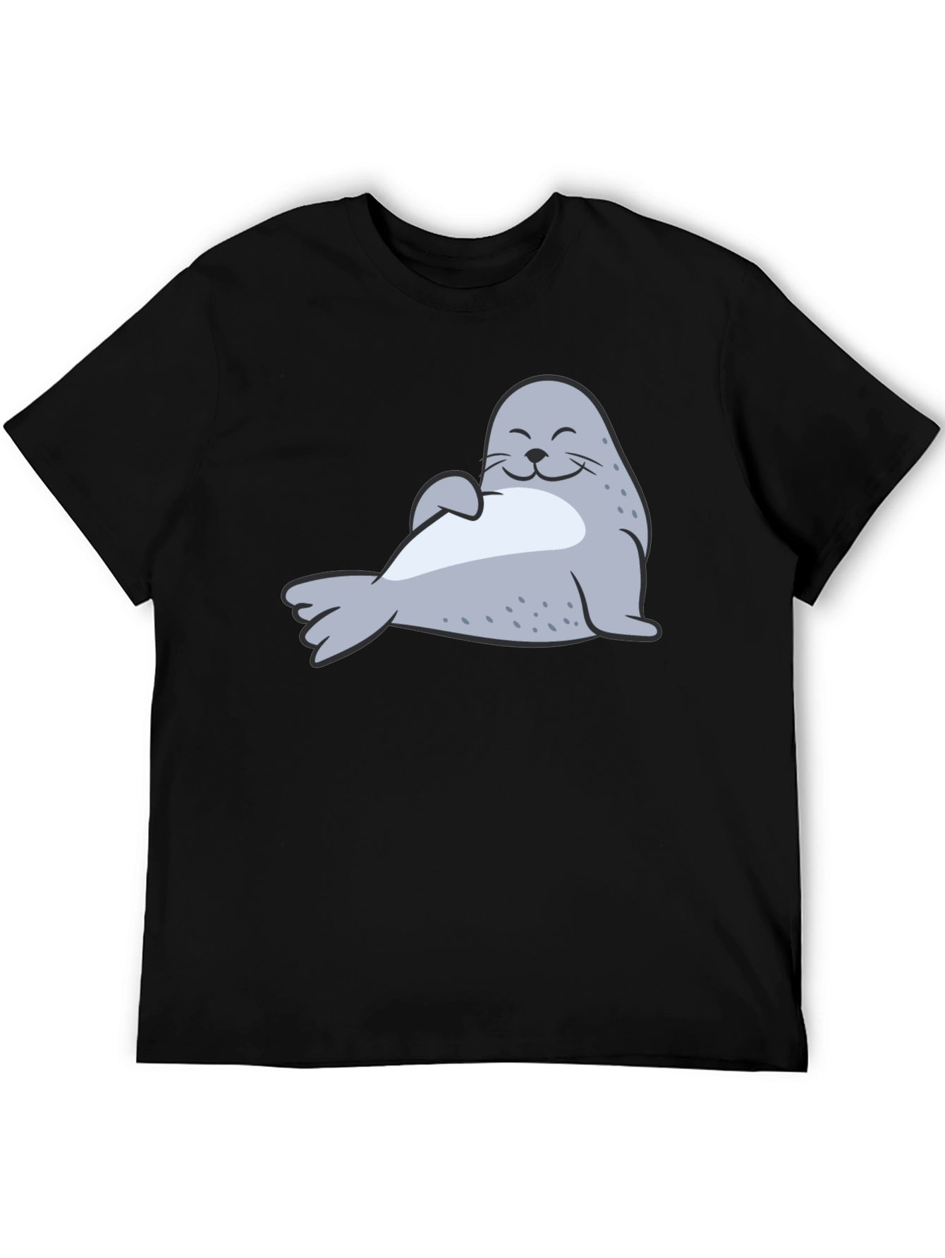 Cute Seal Graphic T-Shirt