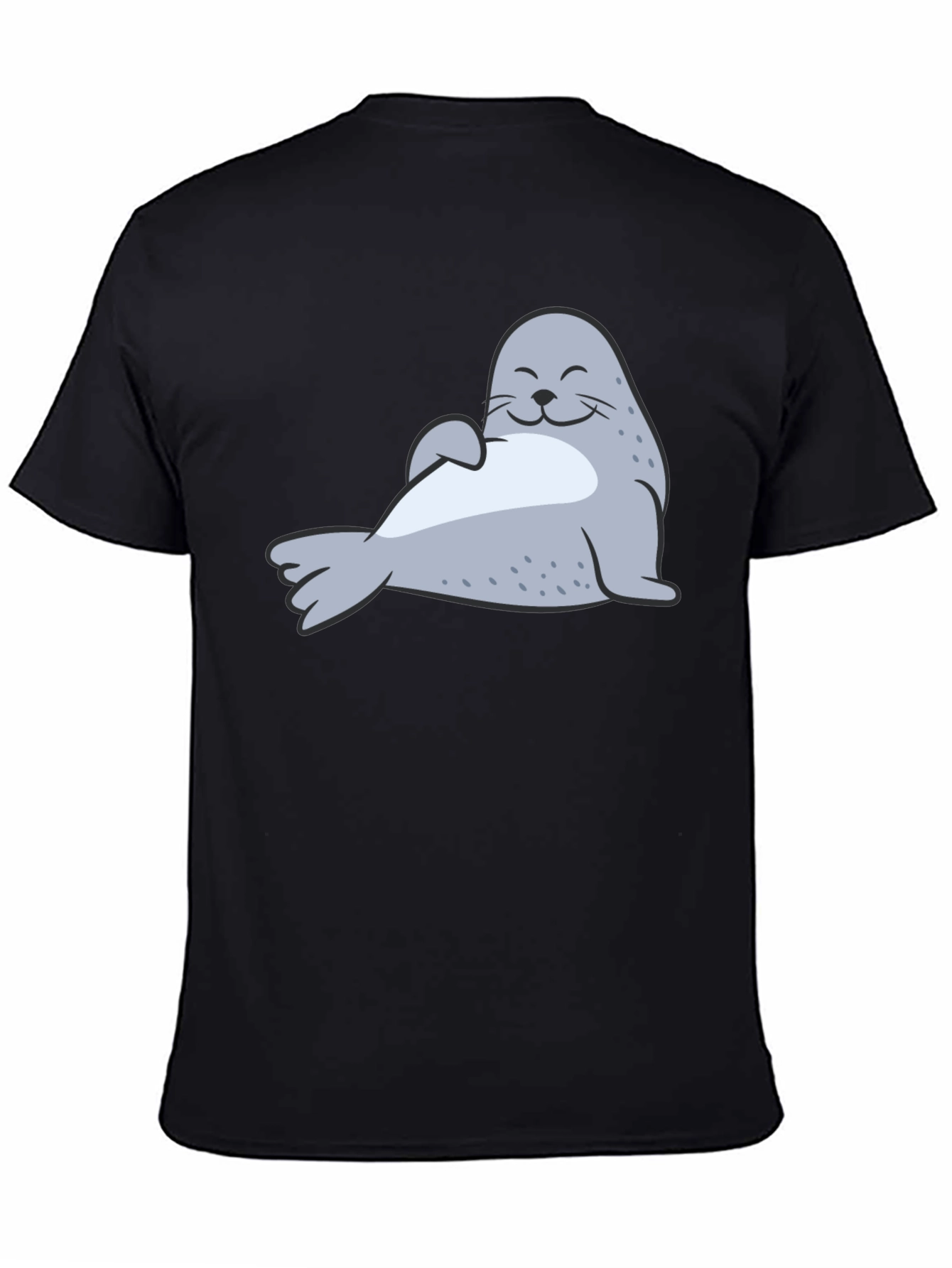 Cute Seal Graphic T-Shirt